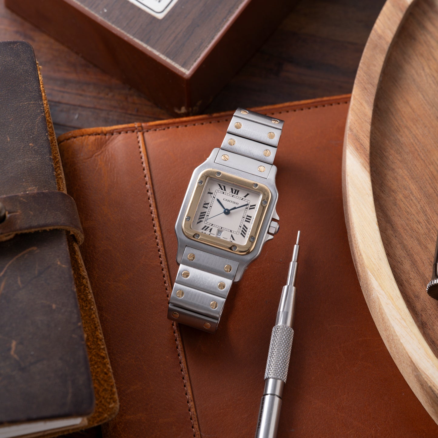 Cartier Santos de Cartier Galbée Two-Tone
