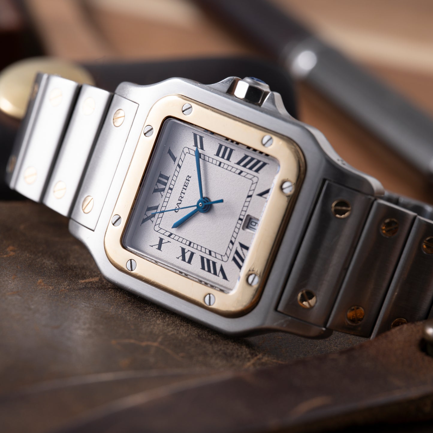 Cartier Santos de Cartier Galbée Two-Tone
