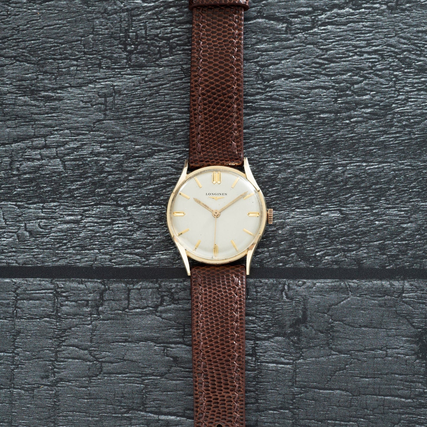 Longines 'Fancy Lug' Dress Watch