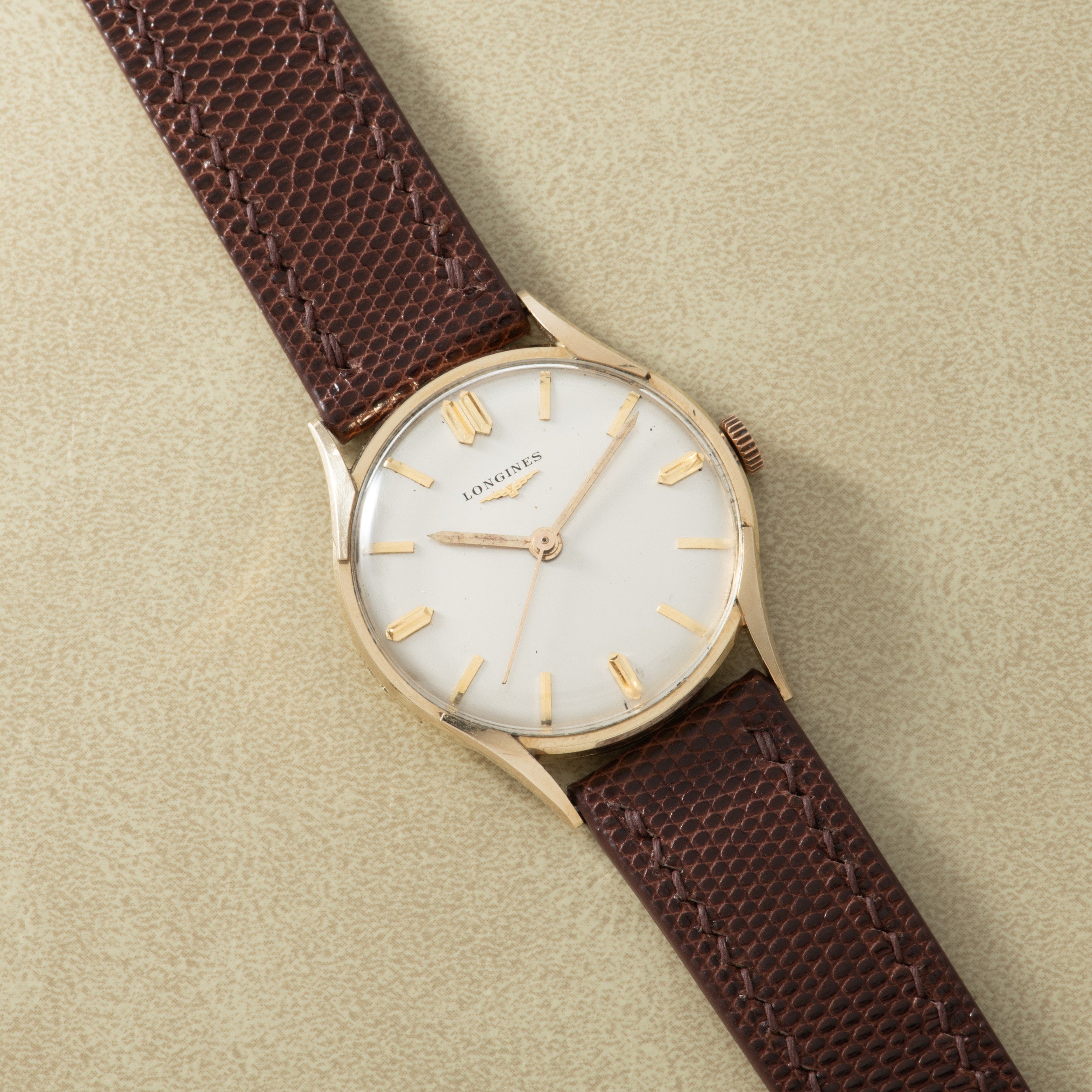 Longines 'Fancy Lug' Dress Watch