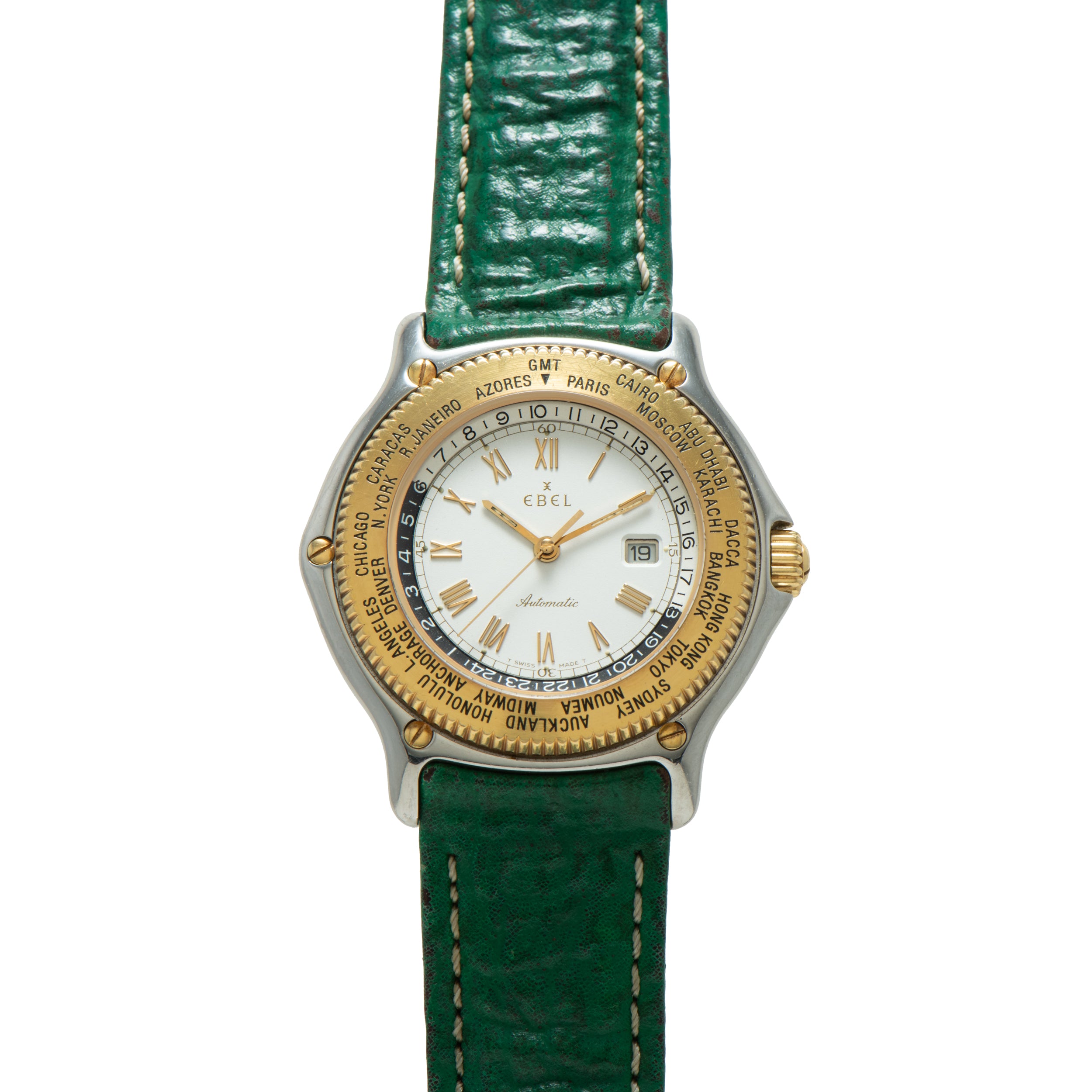 EBEL Voyager World Time Two-Tone – Analog:Shift