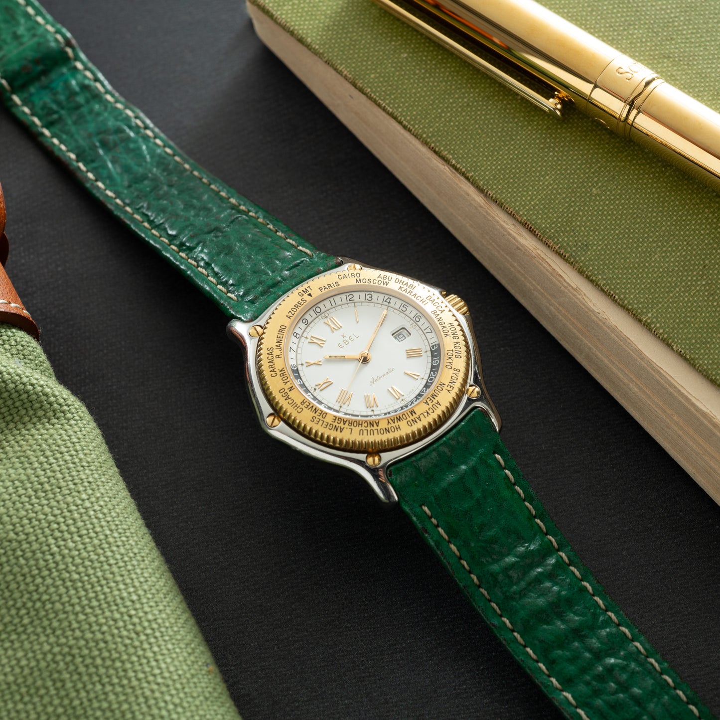 EBEL Voyager World Time Two-Tone
