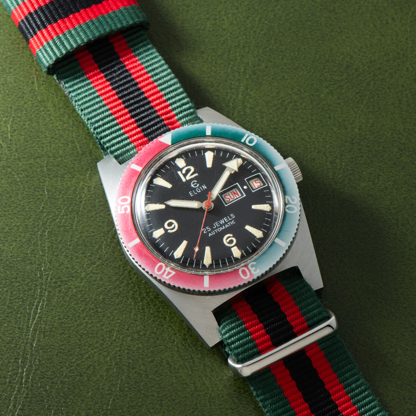 Elgin Skindiver 'Pepsi'