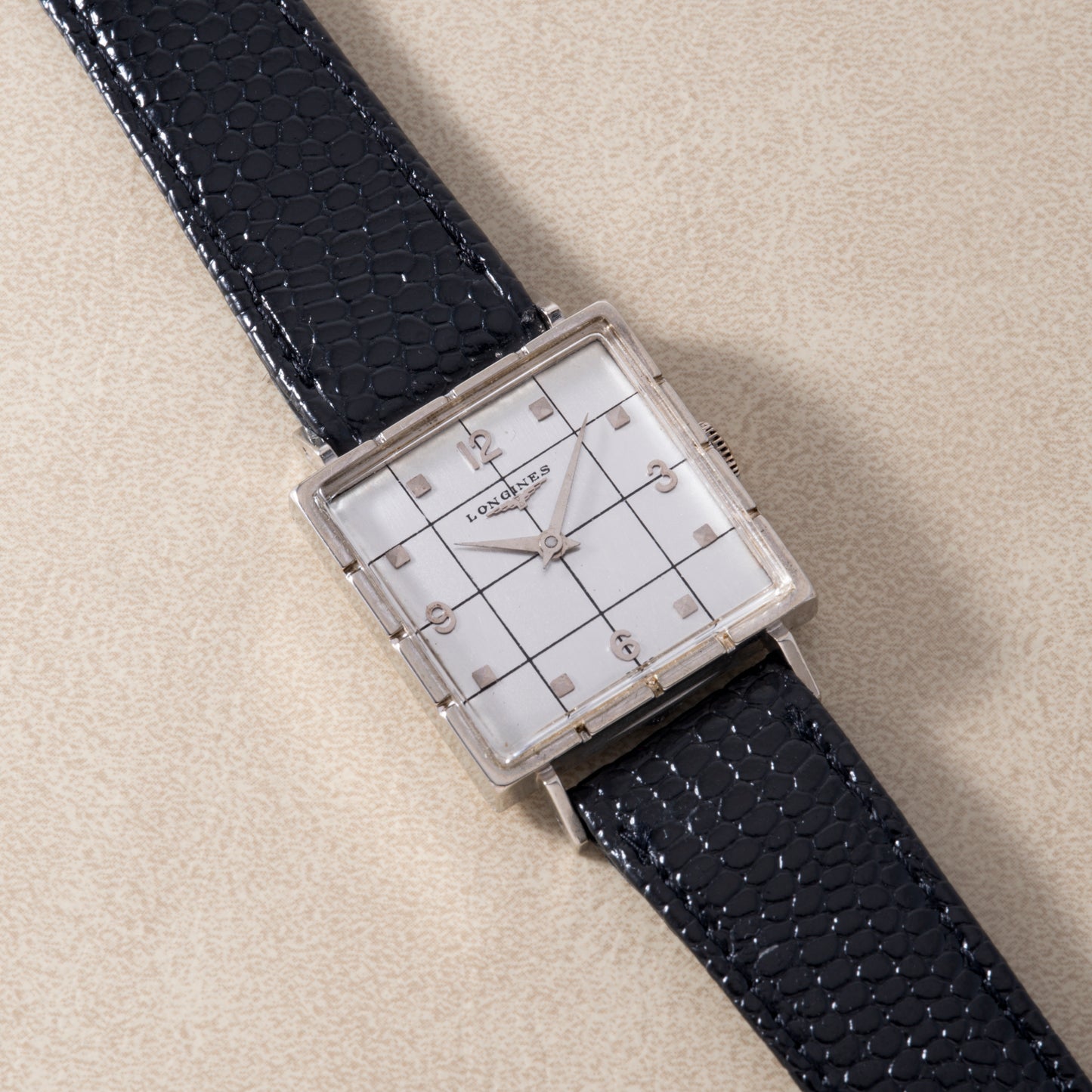 Longines 'Checkerboard' Tank