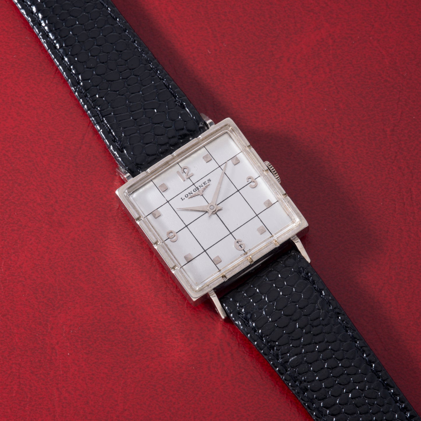Longines 'Checkerboard' Tank