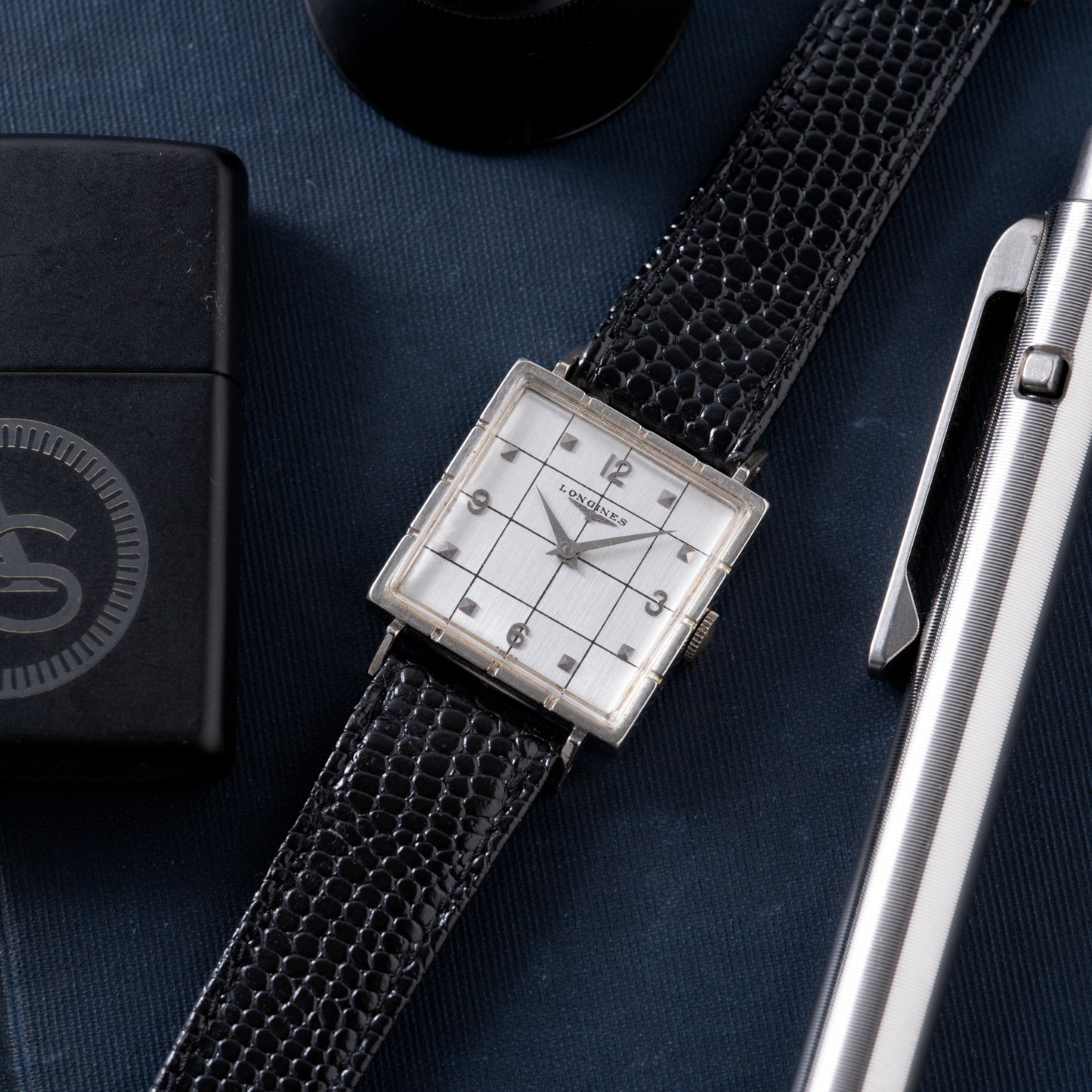 Longines 'Checkerboard' Tank