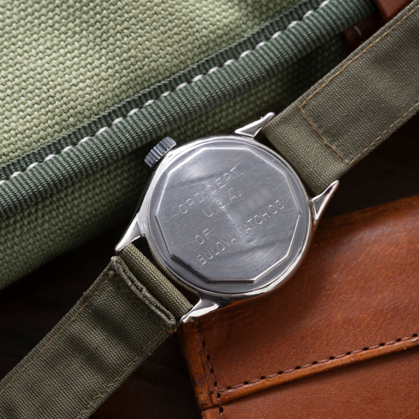 Bulova WWII 'ORD DEPT USA' Military Watch