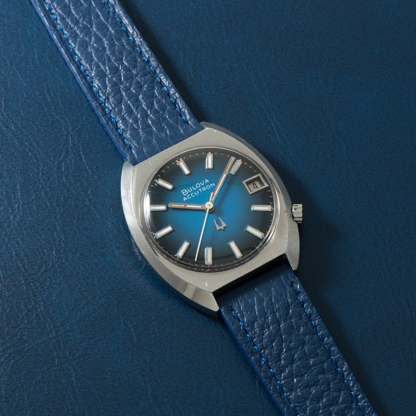 Bulova Accutron 'Blue Fumé'