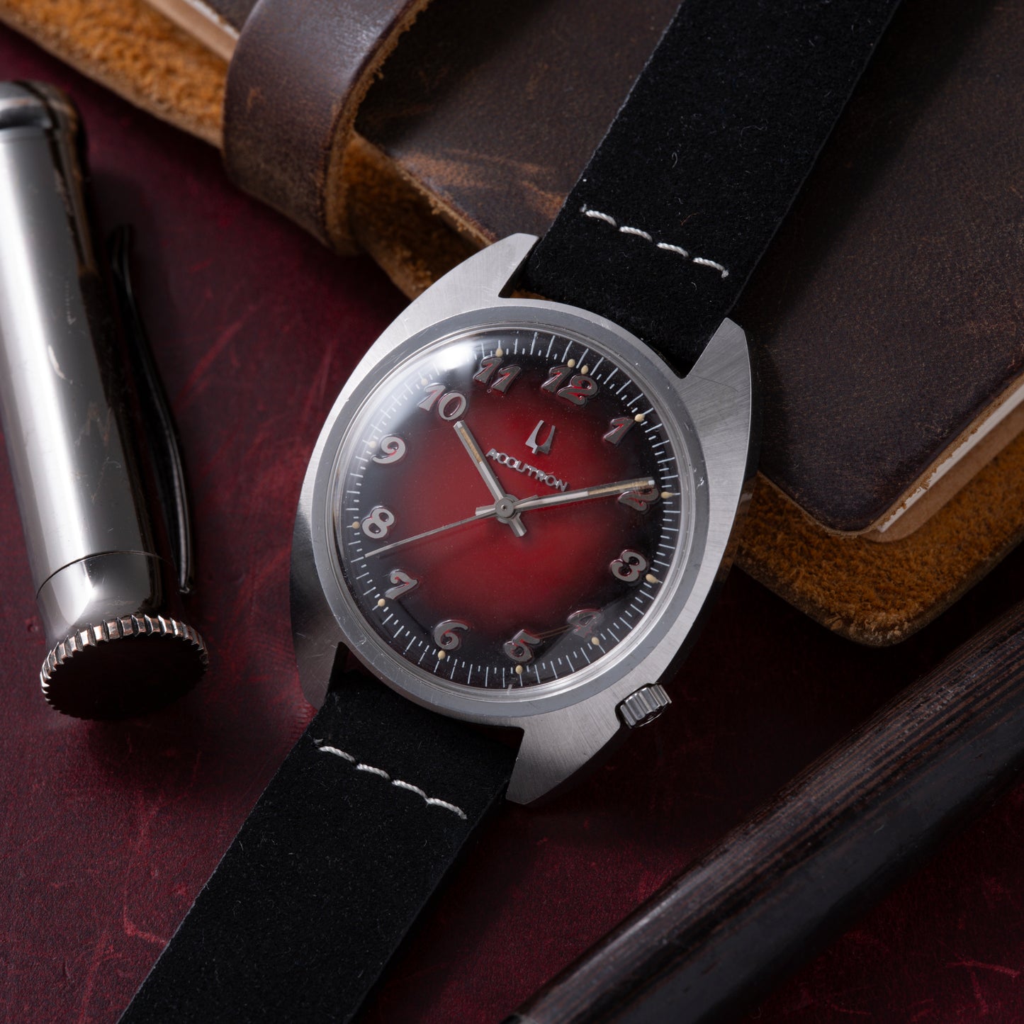 Bulova Accutron 'Breguet' Red Fumé
