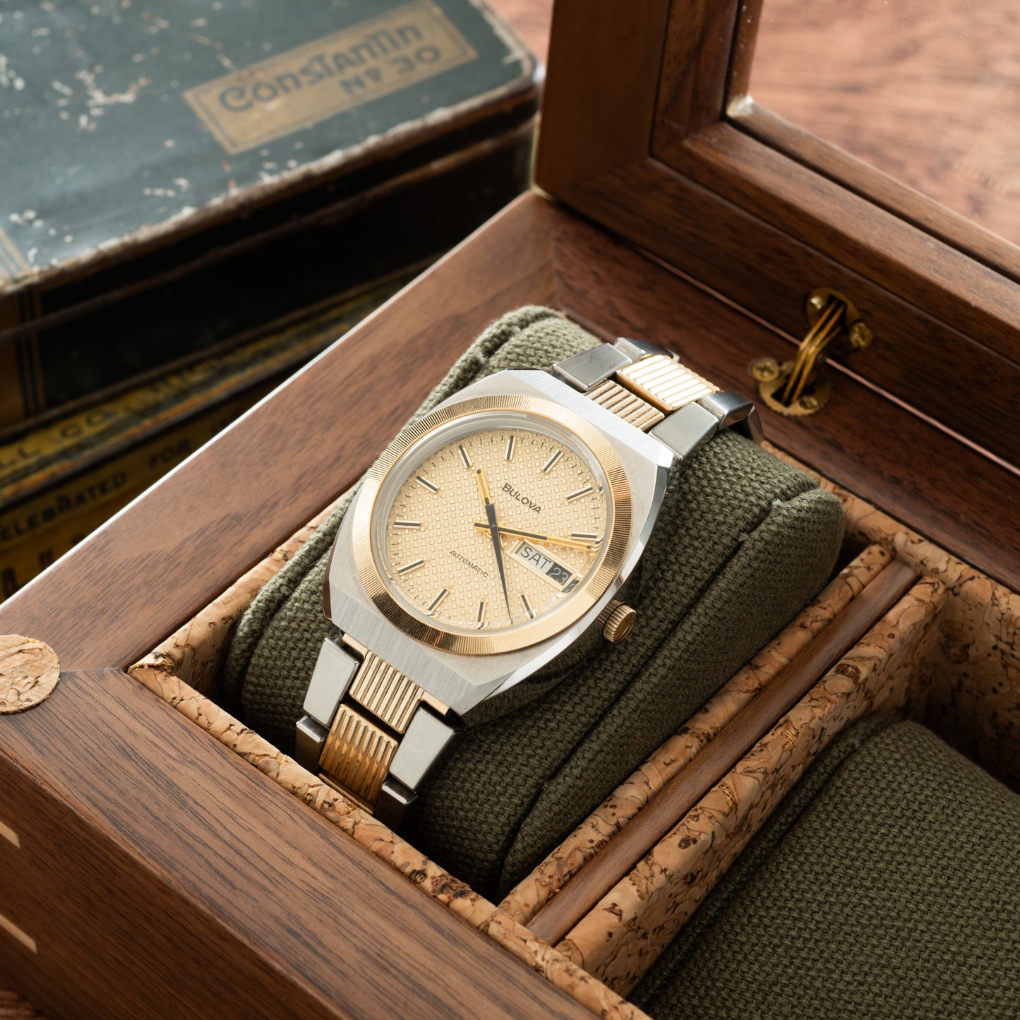 Bulova Two-Tone Day Date