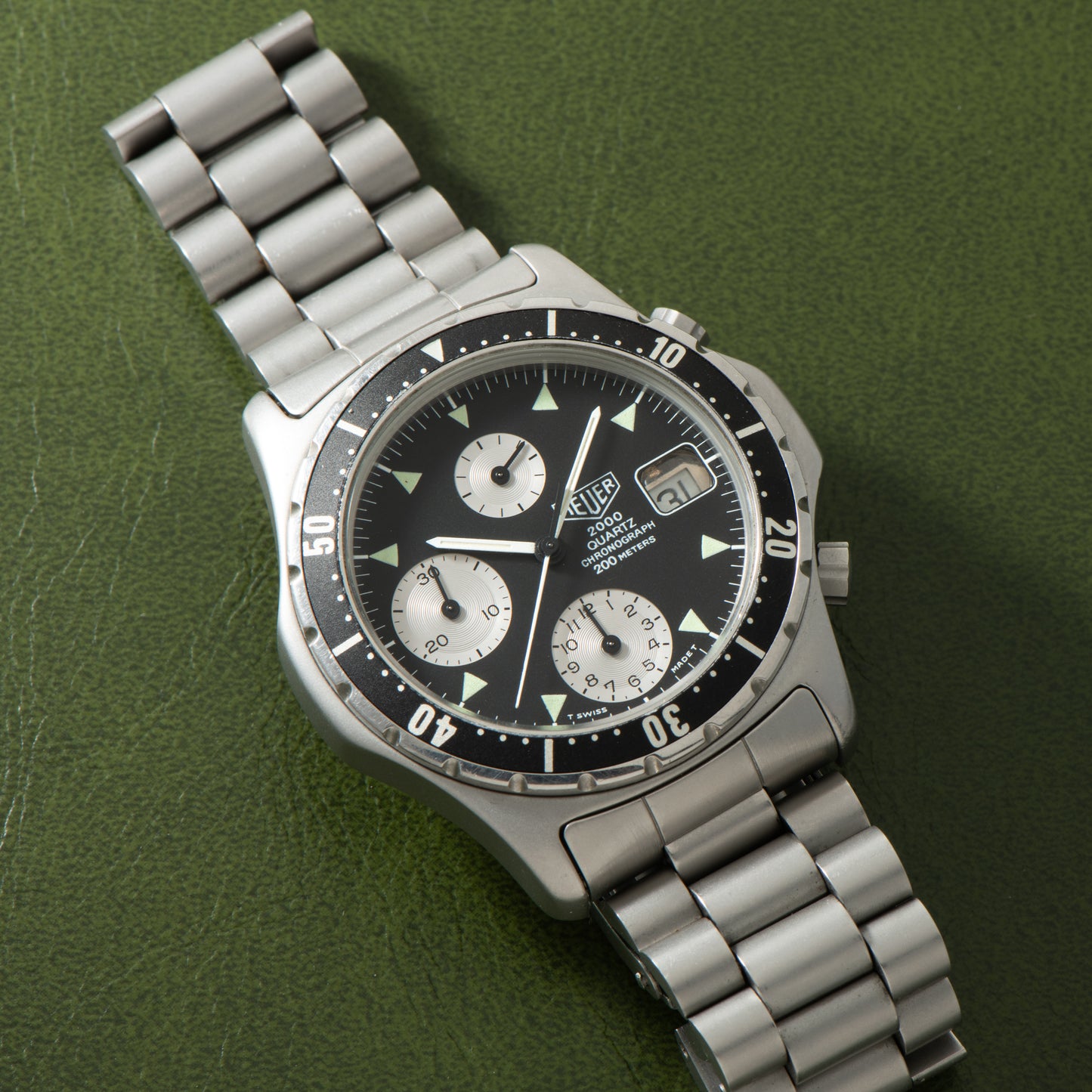 Heuer 2000 Quartz Chronograph