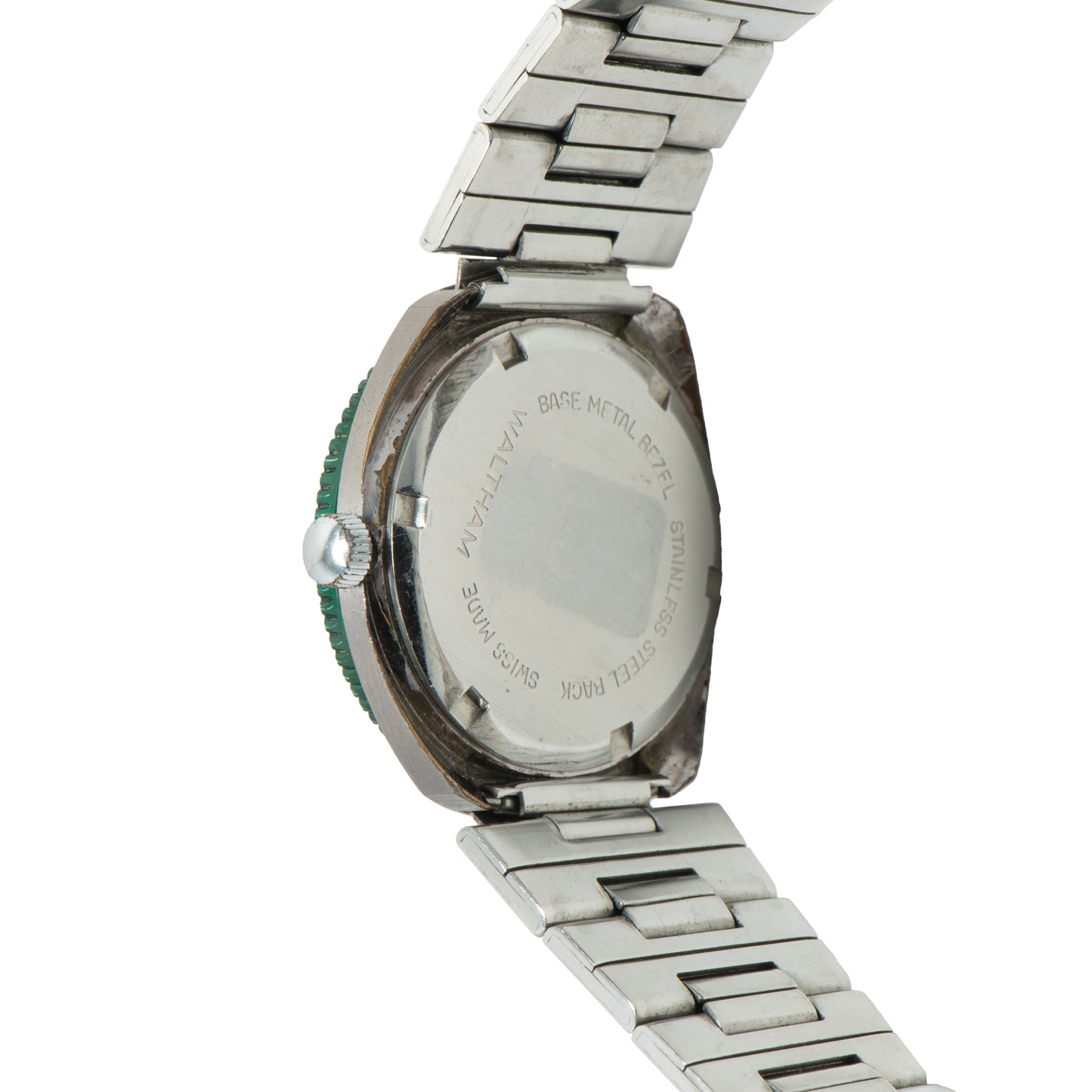 Waltham 'Exotic' Green Diver Date