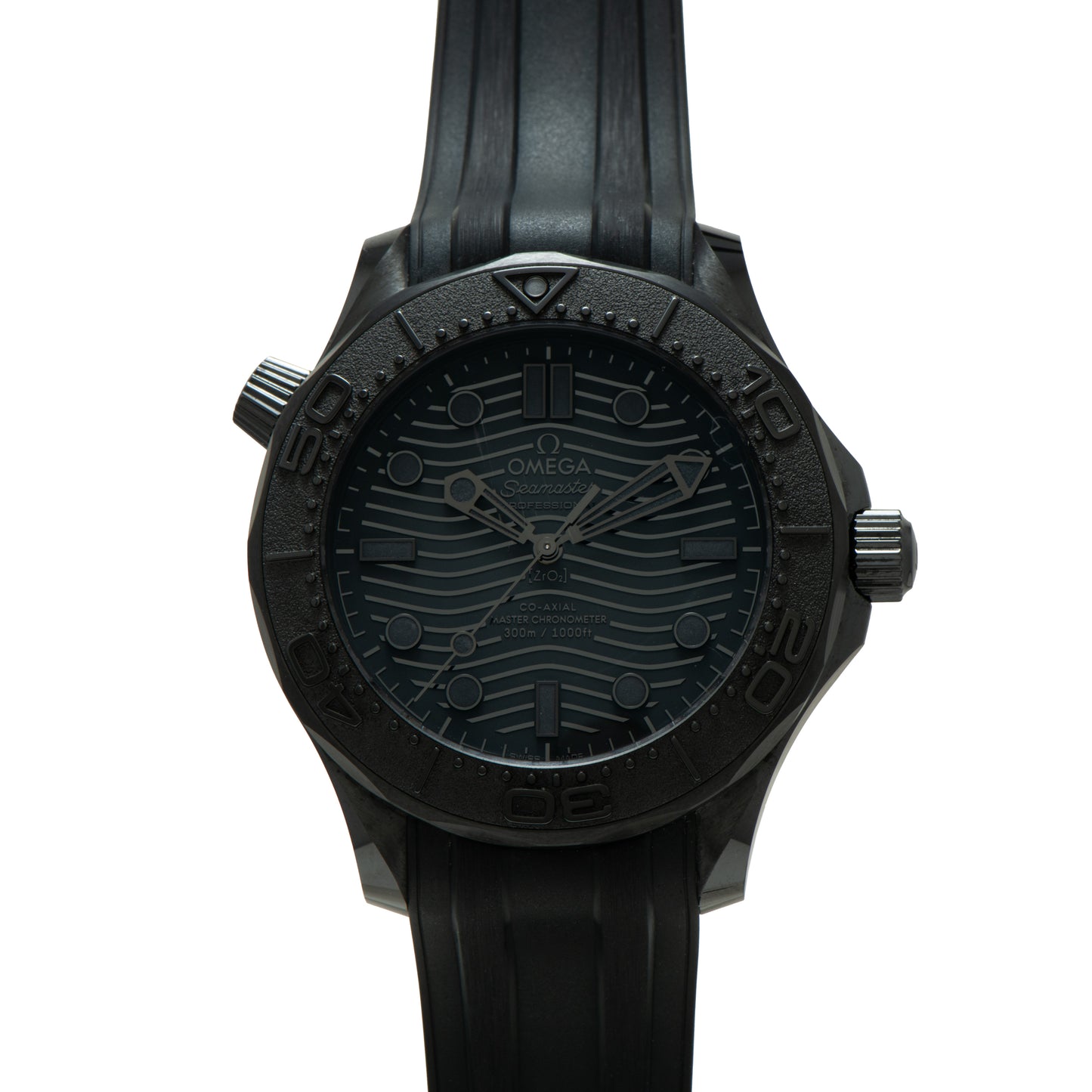Omega Seamaster 300 Professional Co-Axial Black Black
