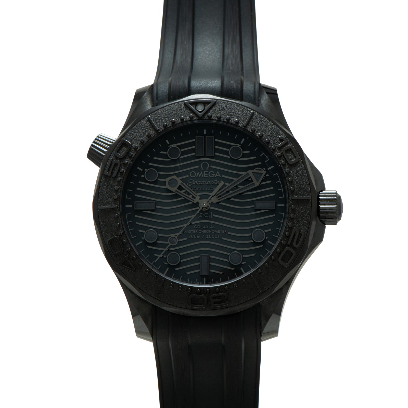 Omega Seamaster 300 Professional Co-Axial Black Black