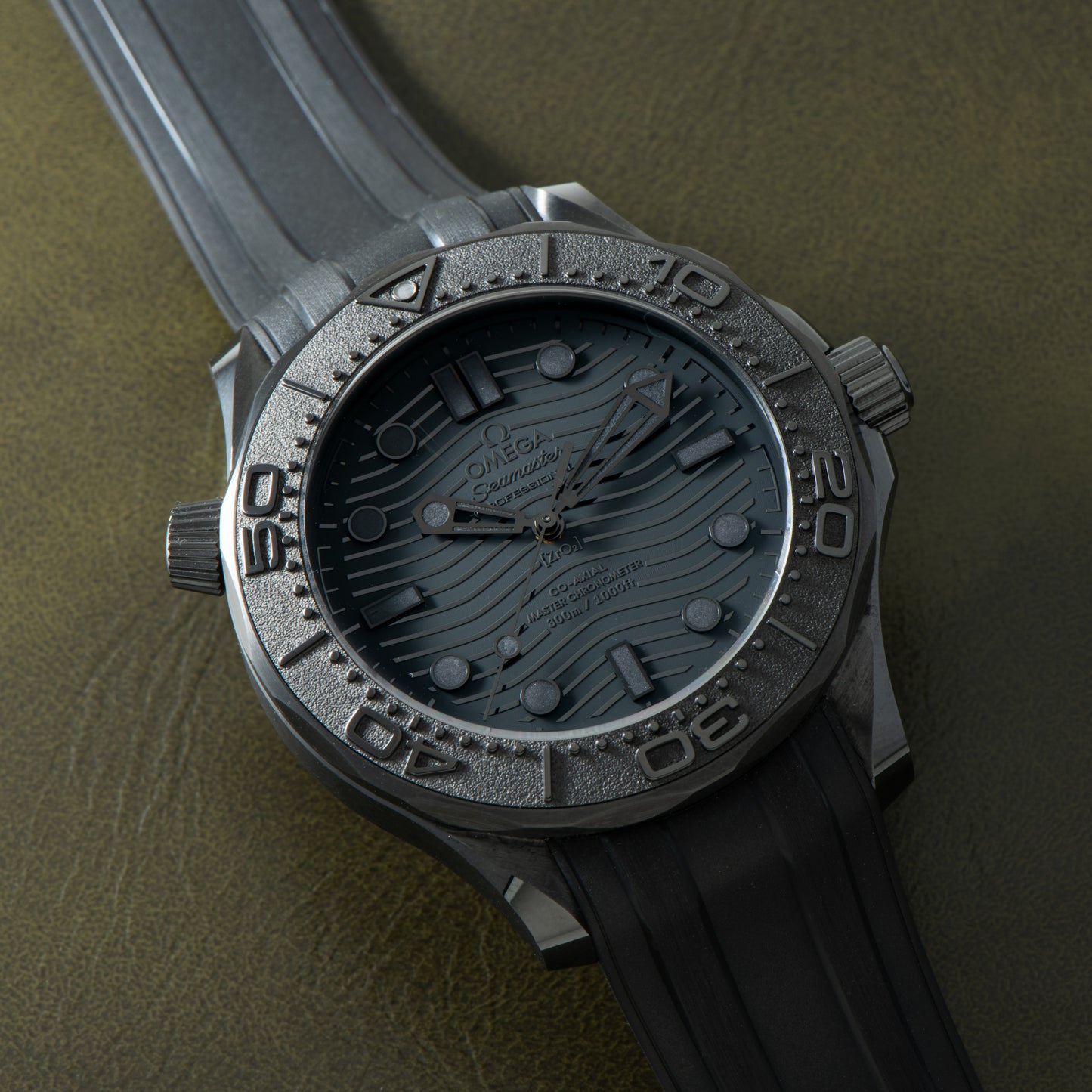 Omega Seamaster 300 Professional Co-Axial Black Black