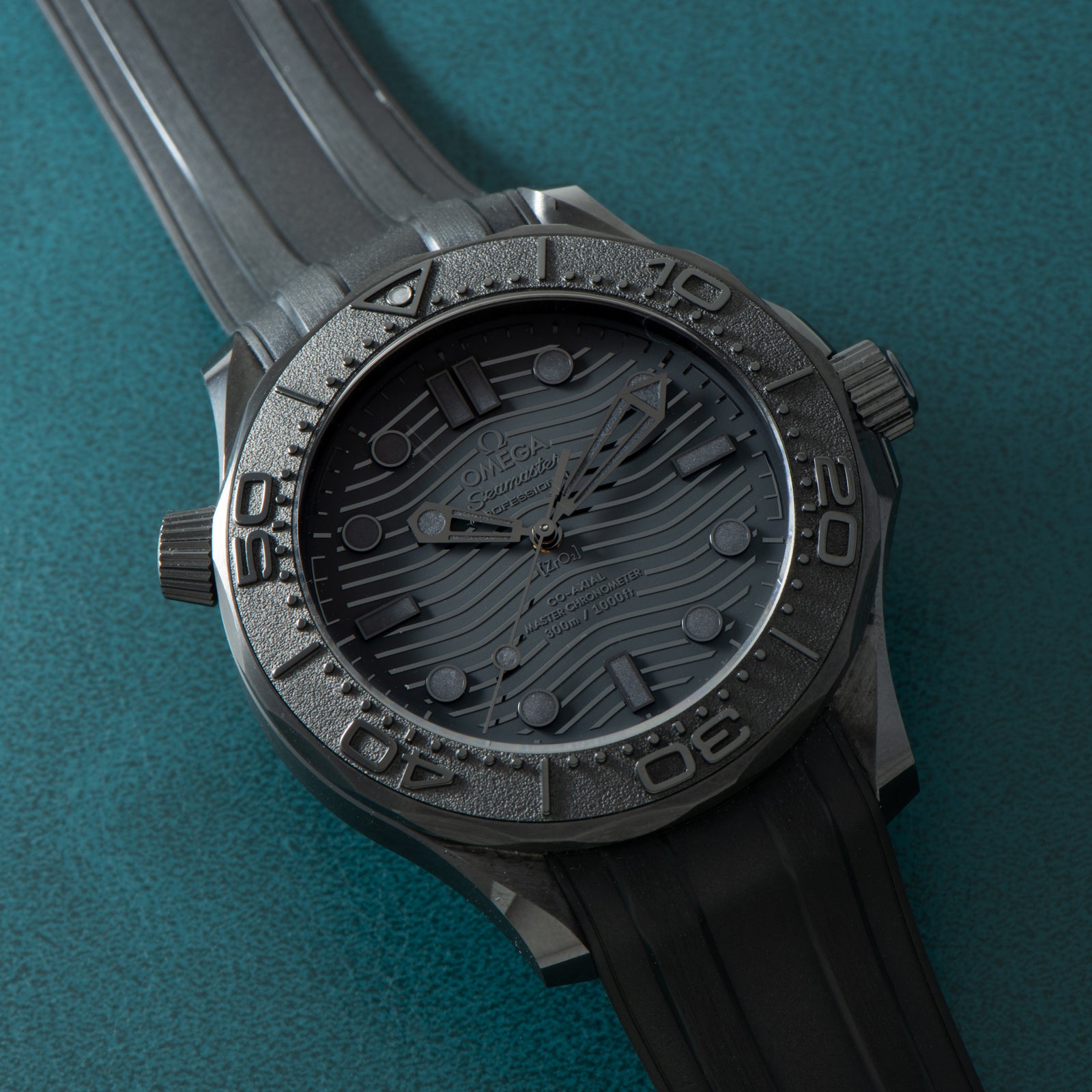 Omega Seamaster 300 Professional Co-Axial Black Black
