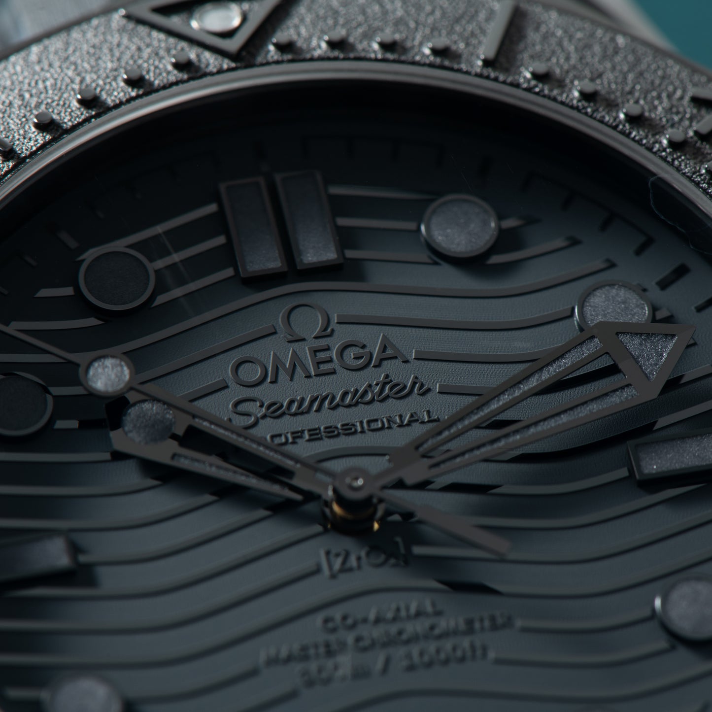 Omega Seamaster 300 Professional Co-Axial Black Black