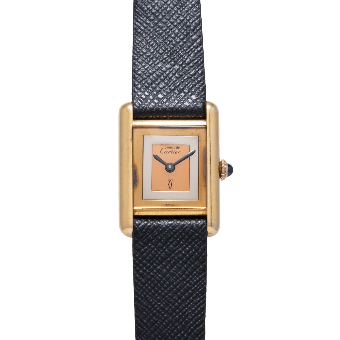 Cartier Must de Cartier Tri-Tone Tank Vermeil