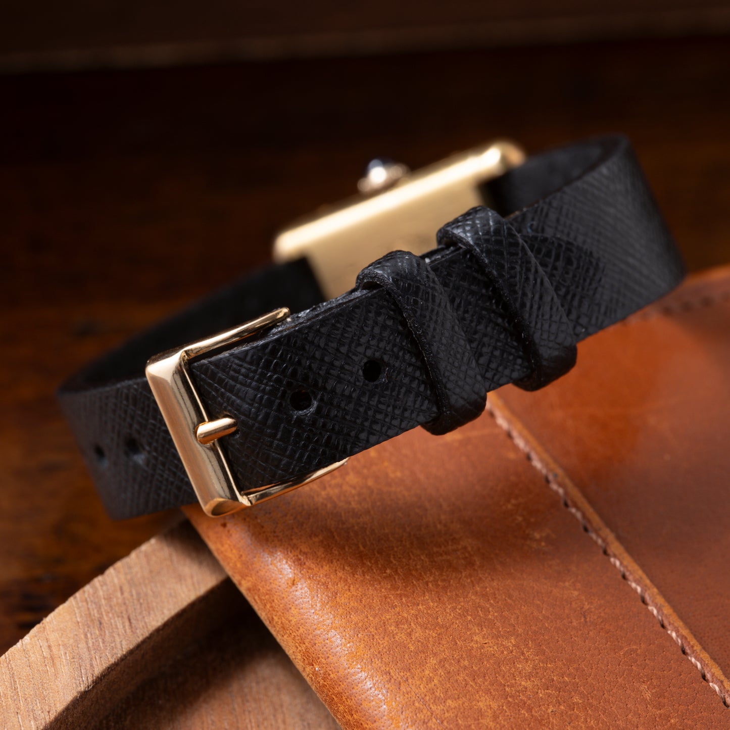 Cartier Must de Cartier Tri-Tone Tank Vermeil
