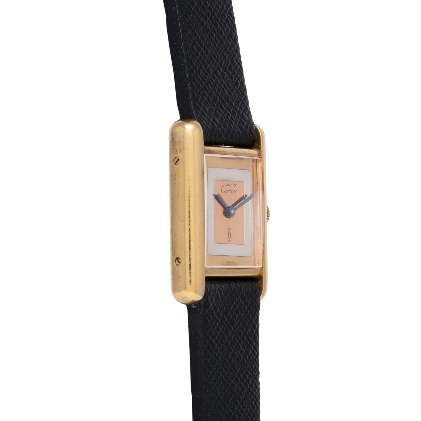 Cartier Must de Cartier Tri-Tone Tank Vermeil