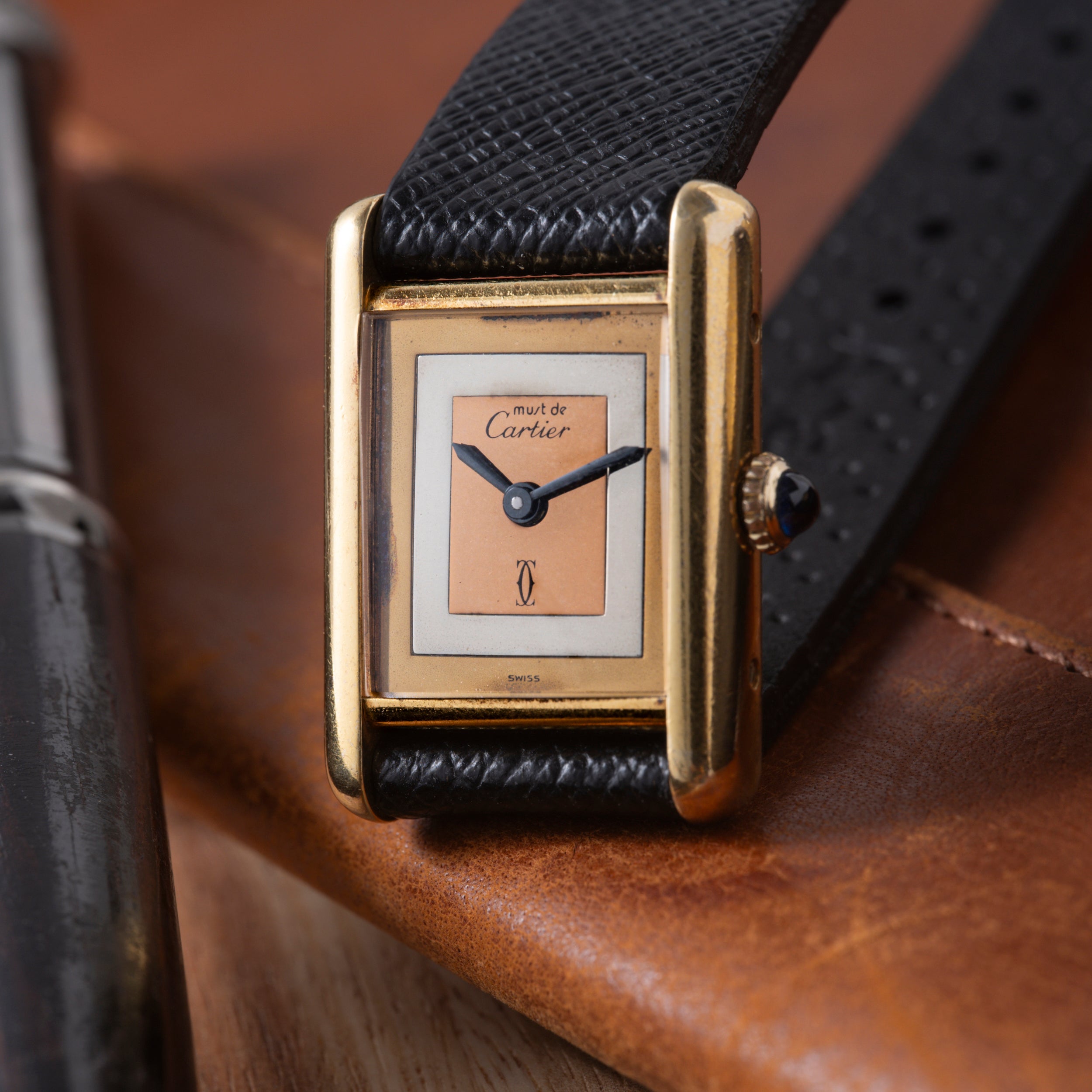 Cartier Must de Cartier Tri-Tone Tank Vermeil – Analog:Shift