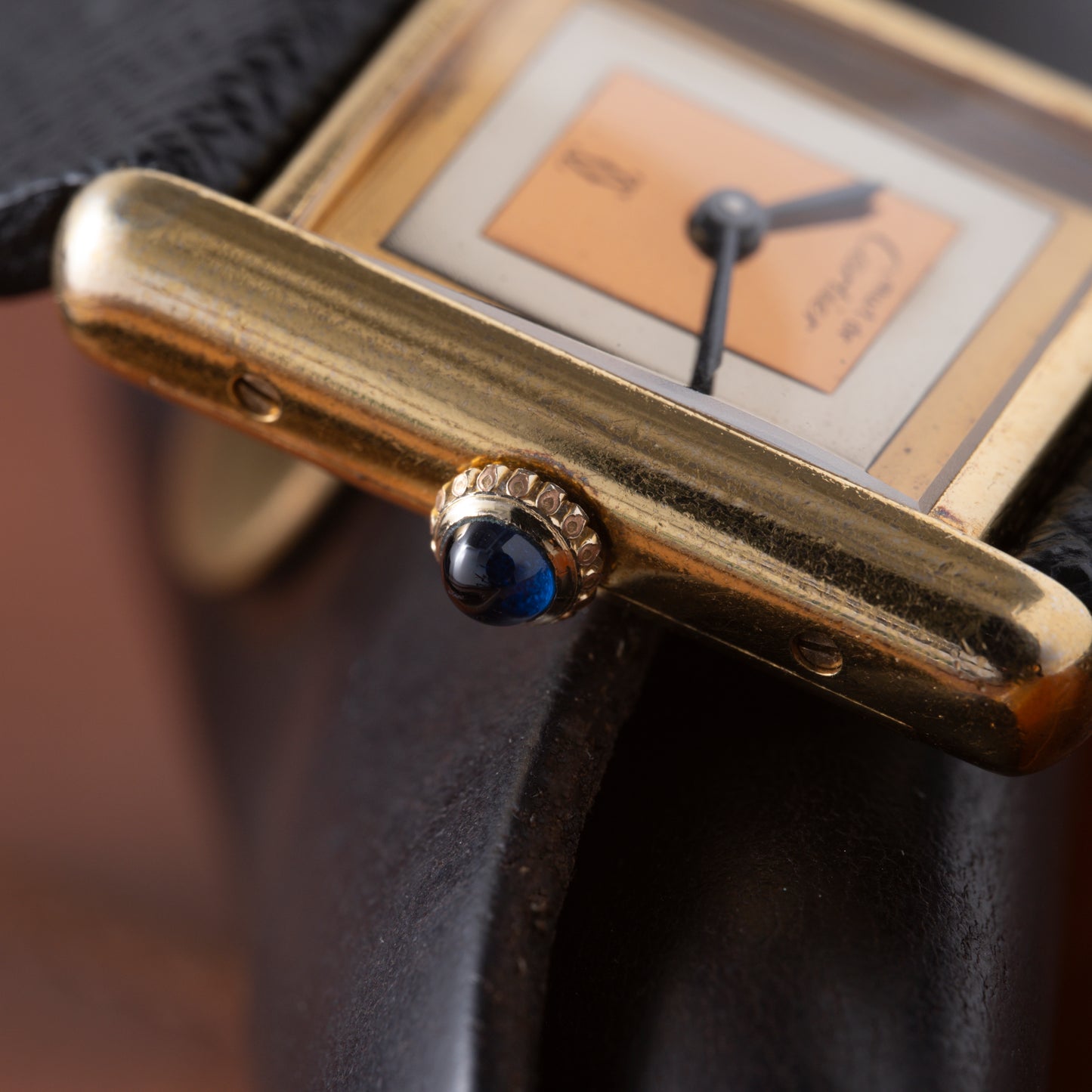 Cartier Must de Cartier Tri-Tone Tank Vermeil
