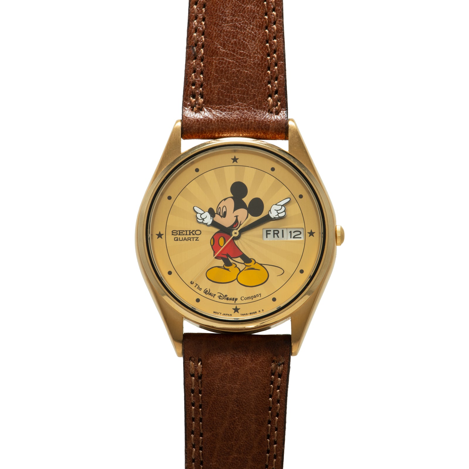 Seiko Mickey Mouse Sunray Day-Date