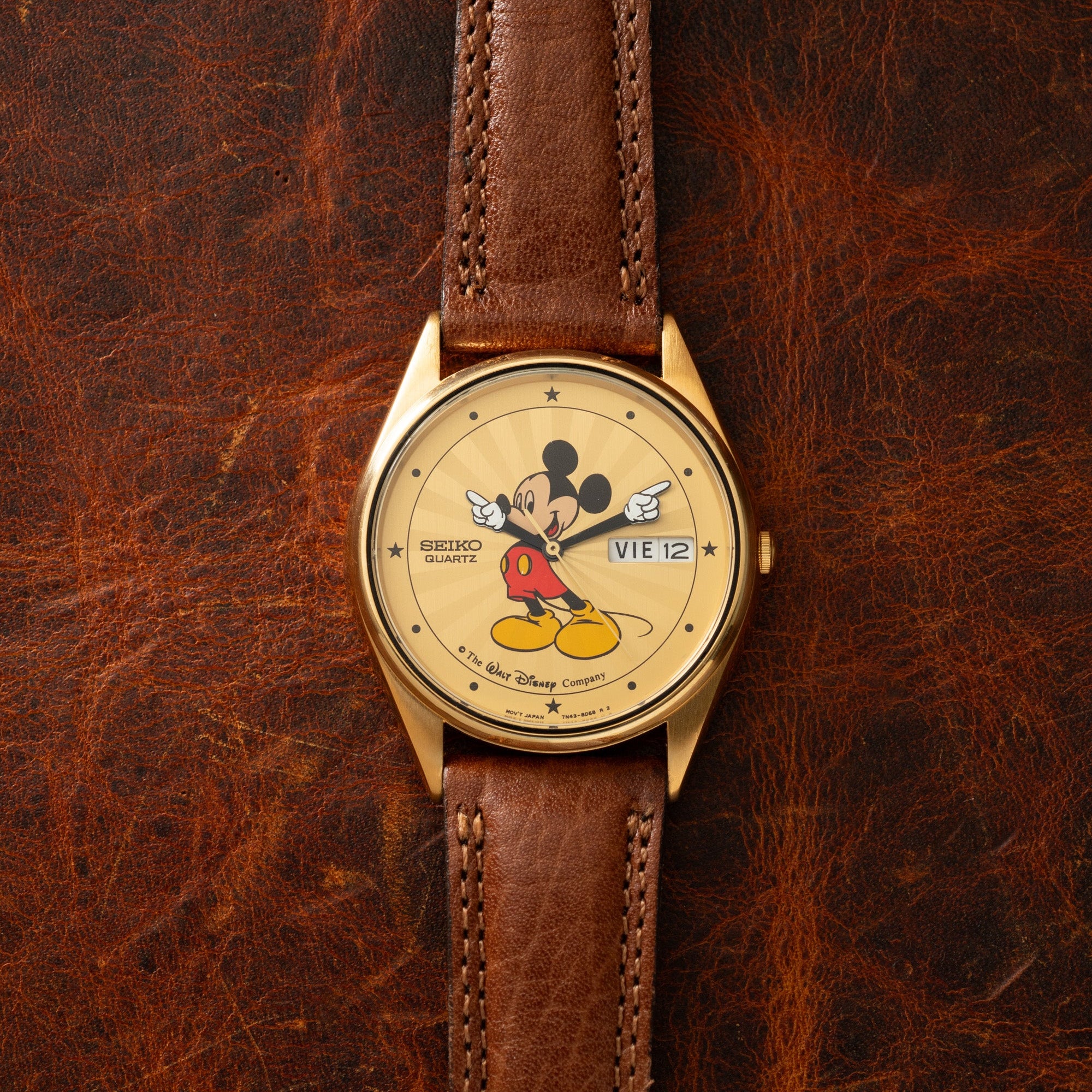 Seiko Mickey Mouse Sunray Day-Date – Analog:Shift