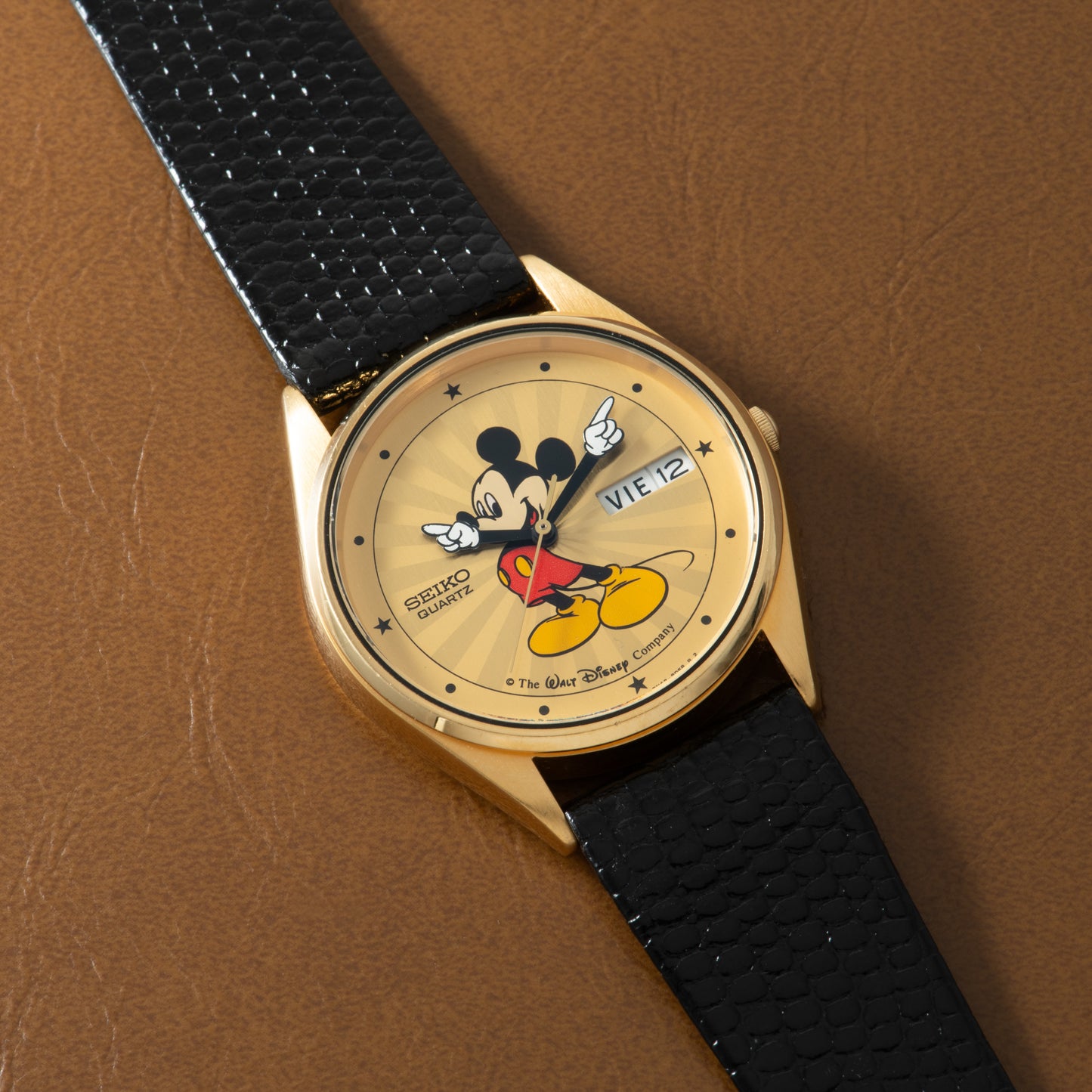 Seiko Mickey Mouse Sunray Day-Date
