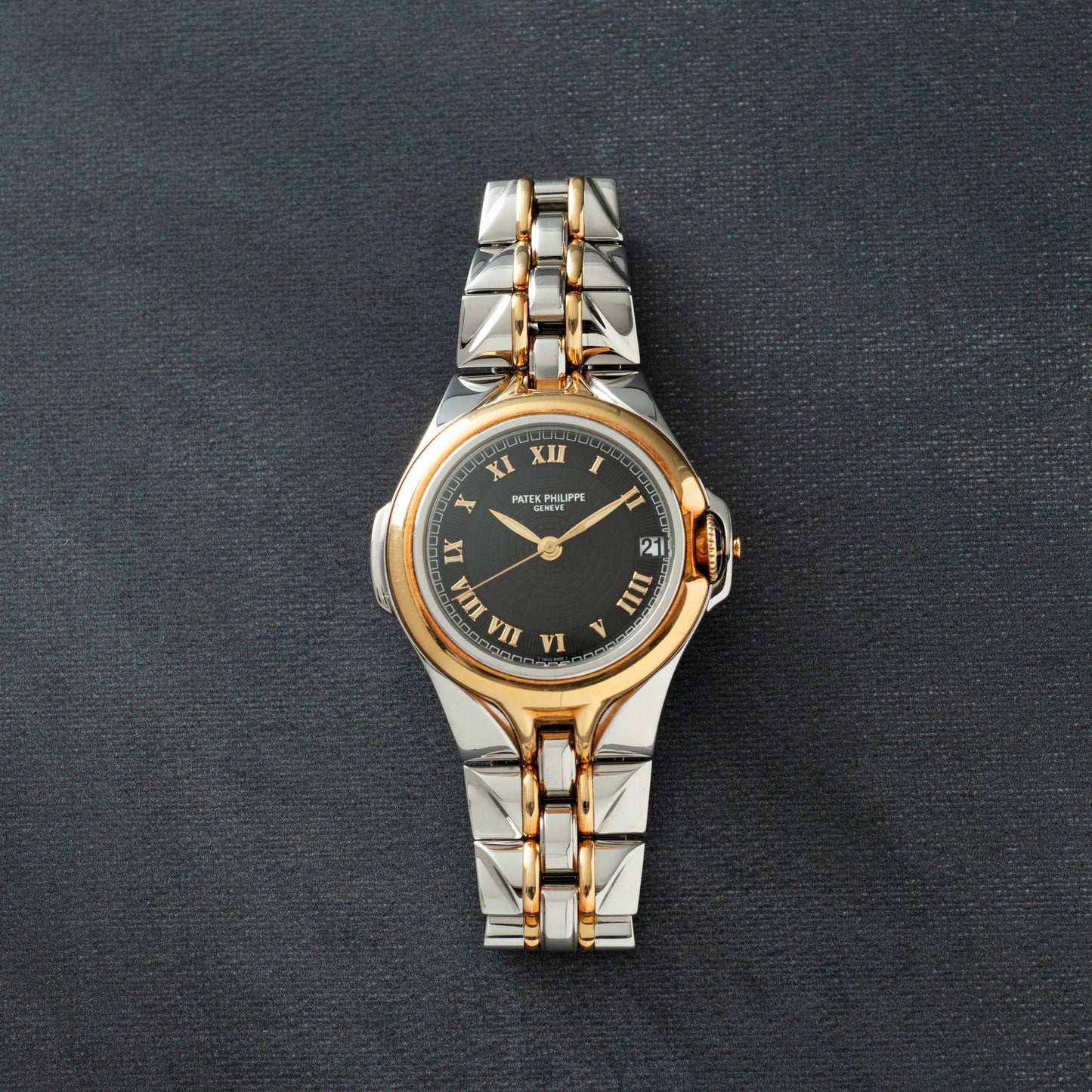 Patek Philippe Sculpture Two-Tone