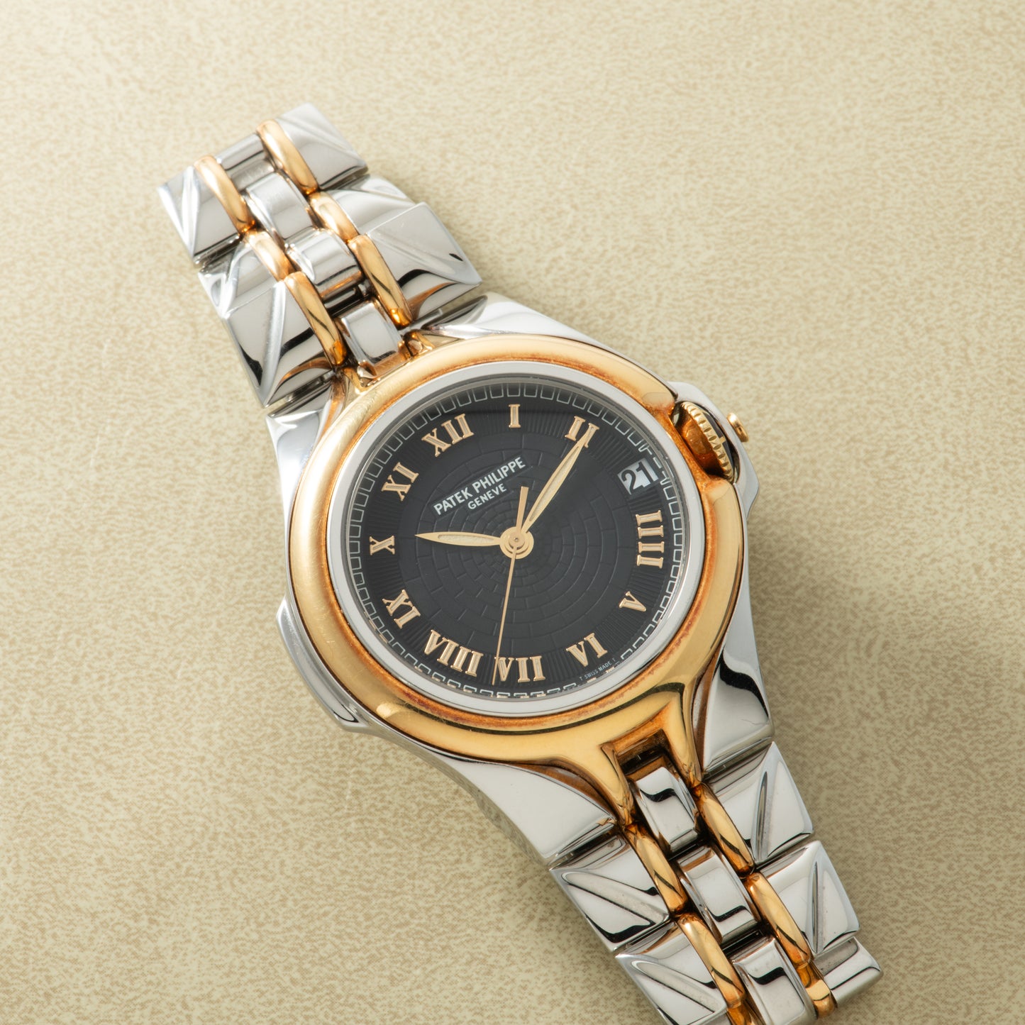 Patek Philippe Sculpture Two-Tone