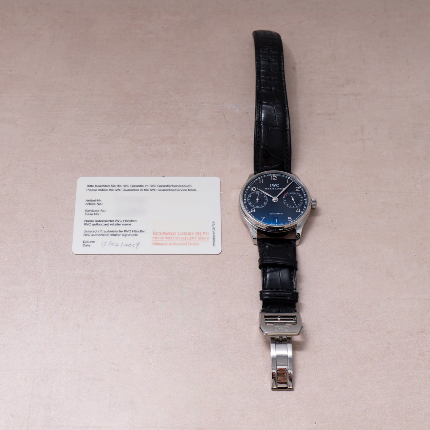 IWC Portugieser 7 Day Automatic