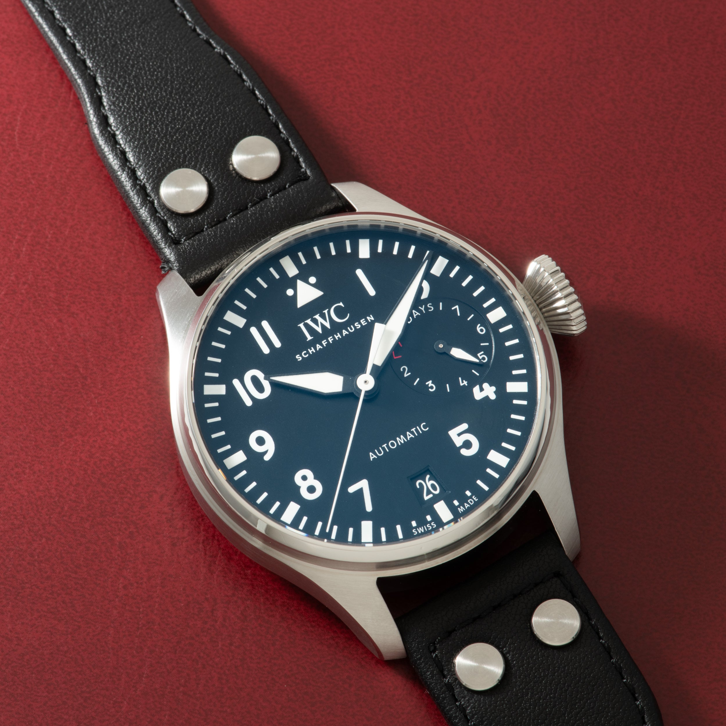 IWC Big Pilot – Analog:Shift