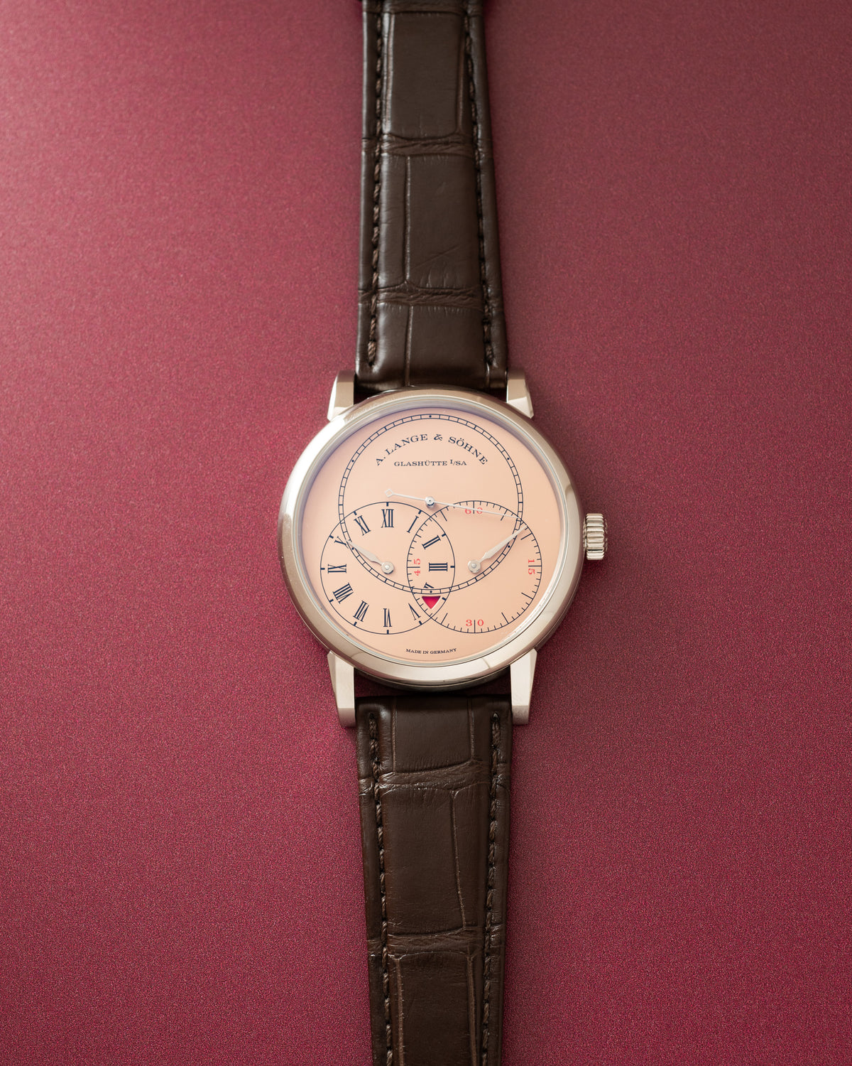 A. Lange & Söhne 'Jumping Seconds'