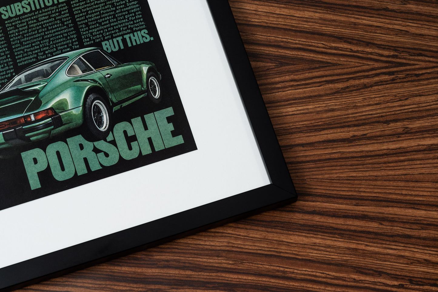 Porsche - 'There Is No Substitute'