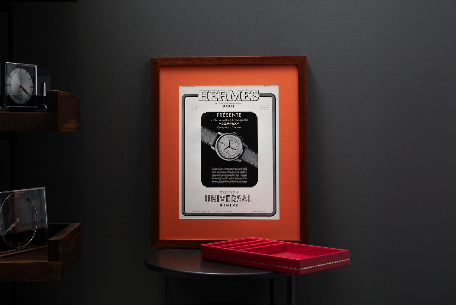 Hermès 'Presents The Universal Genève Compax'