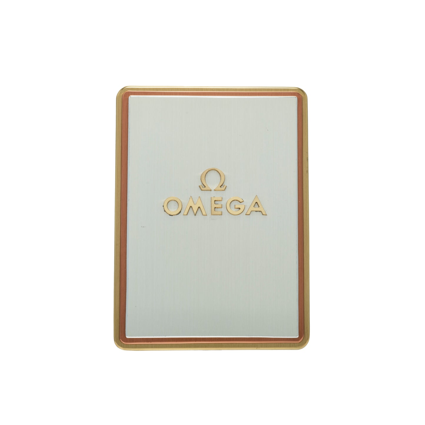 Omega Brass Display Plaque