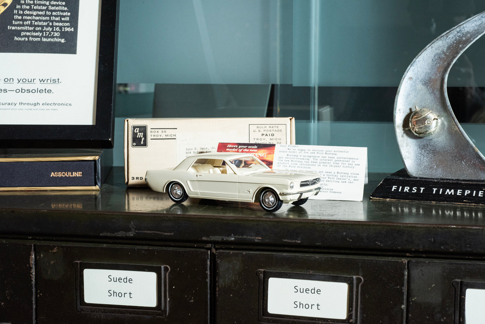 1965 Mustang Coupe Ford Dealer Promo Model from AMT