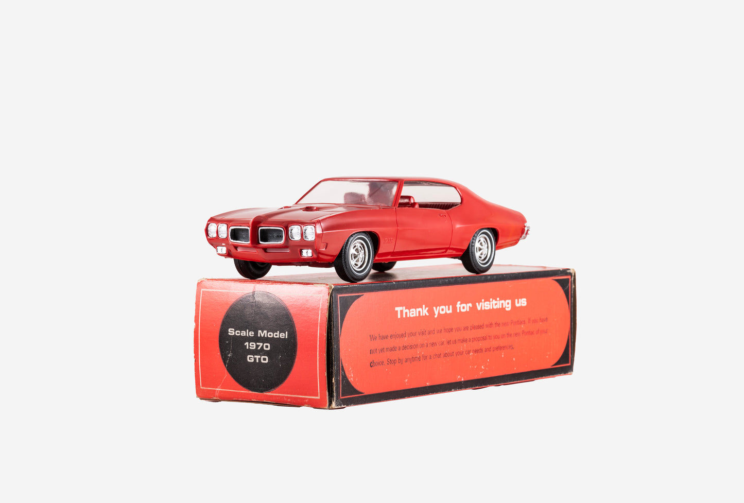1970 GTO Pontiac Dealer Promo Model by AMT