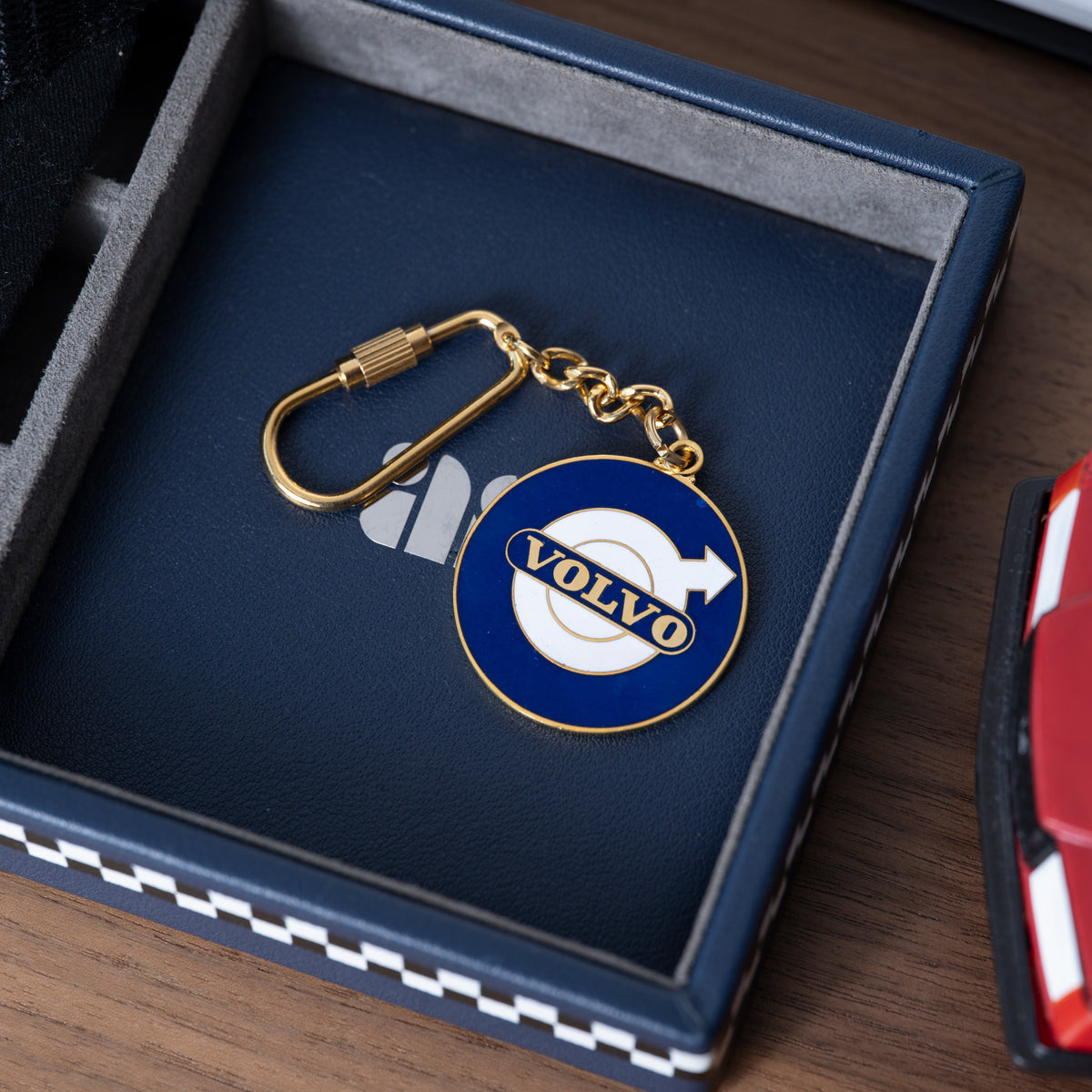 Volvo Enamel Key Chain