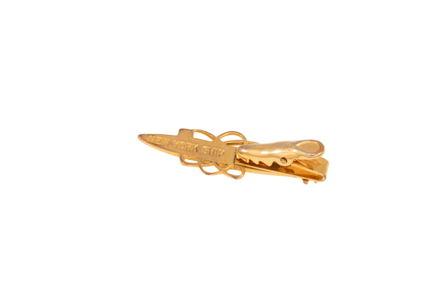 12k Gold Plated Atomic Submarine Tie Clip