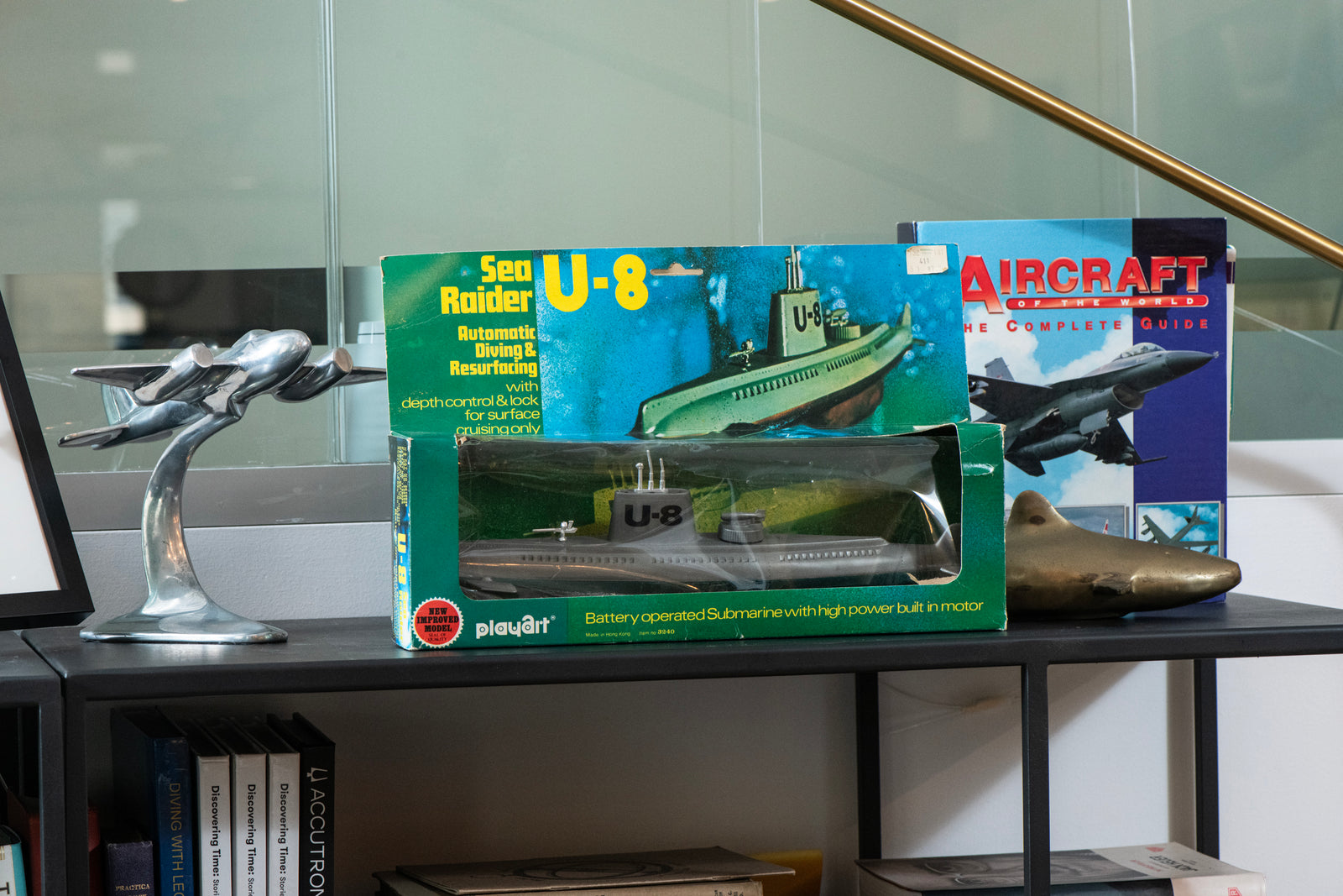 U-8 'Sea Raider' Submarine Bath Toy from Playart