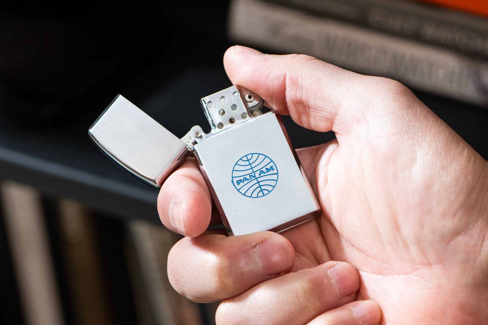 Windproof Lighter for Pan-Am by Penguin 'New Old Stock'