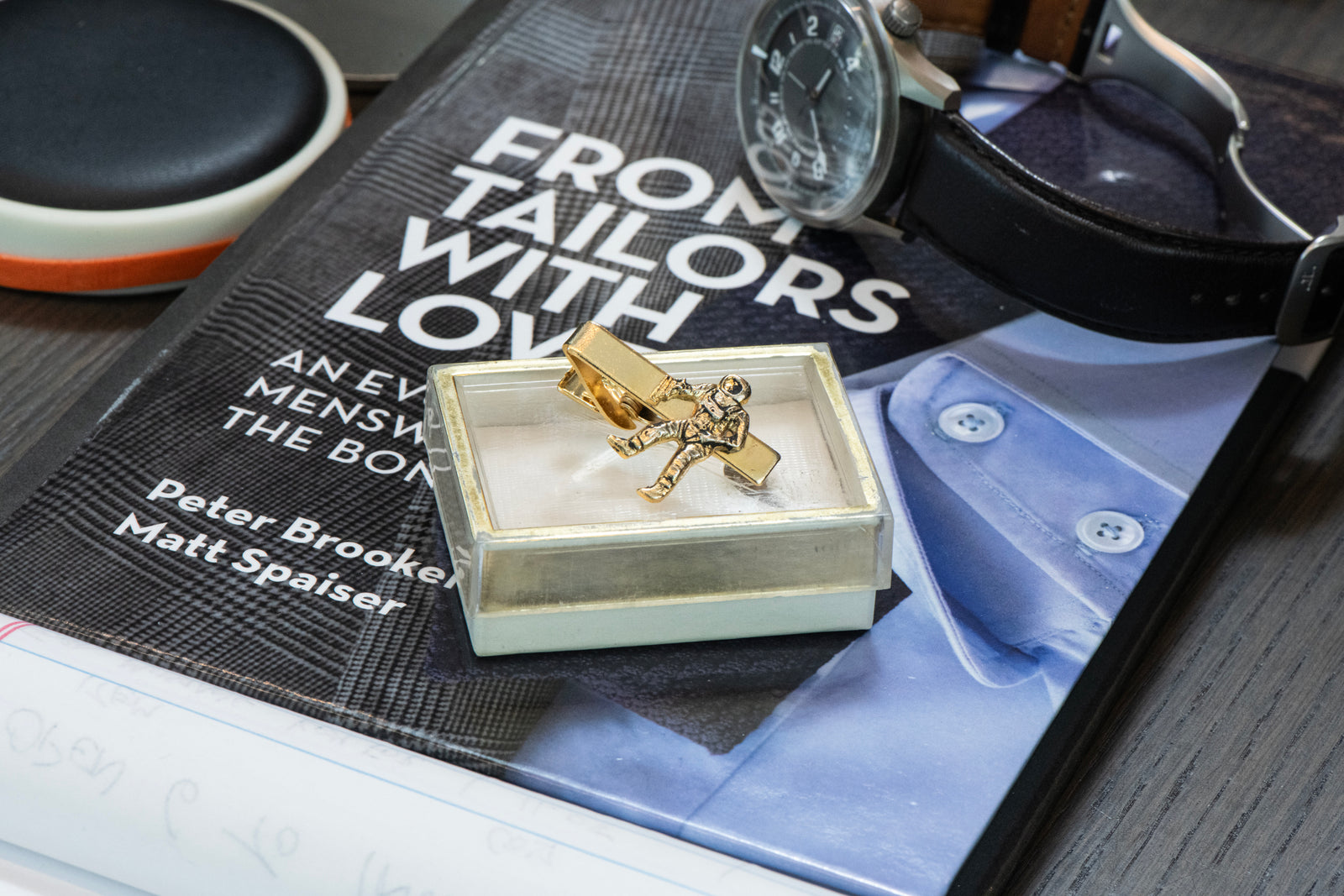 'Ed White' Spacewalk Astronaut Tie Bar