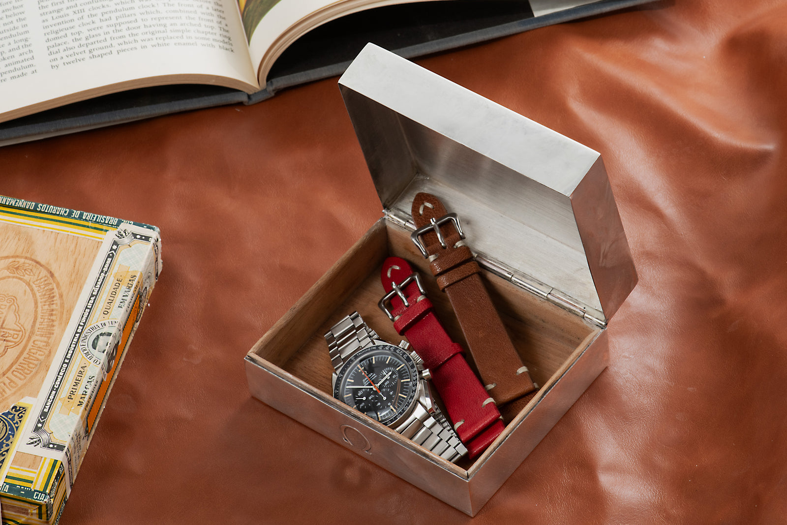 Omega Sterling Silver Presentation Box