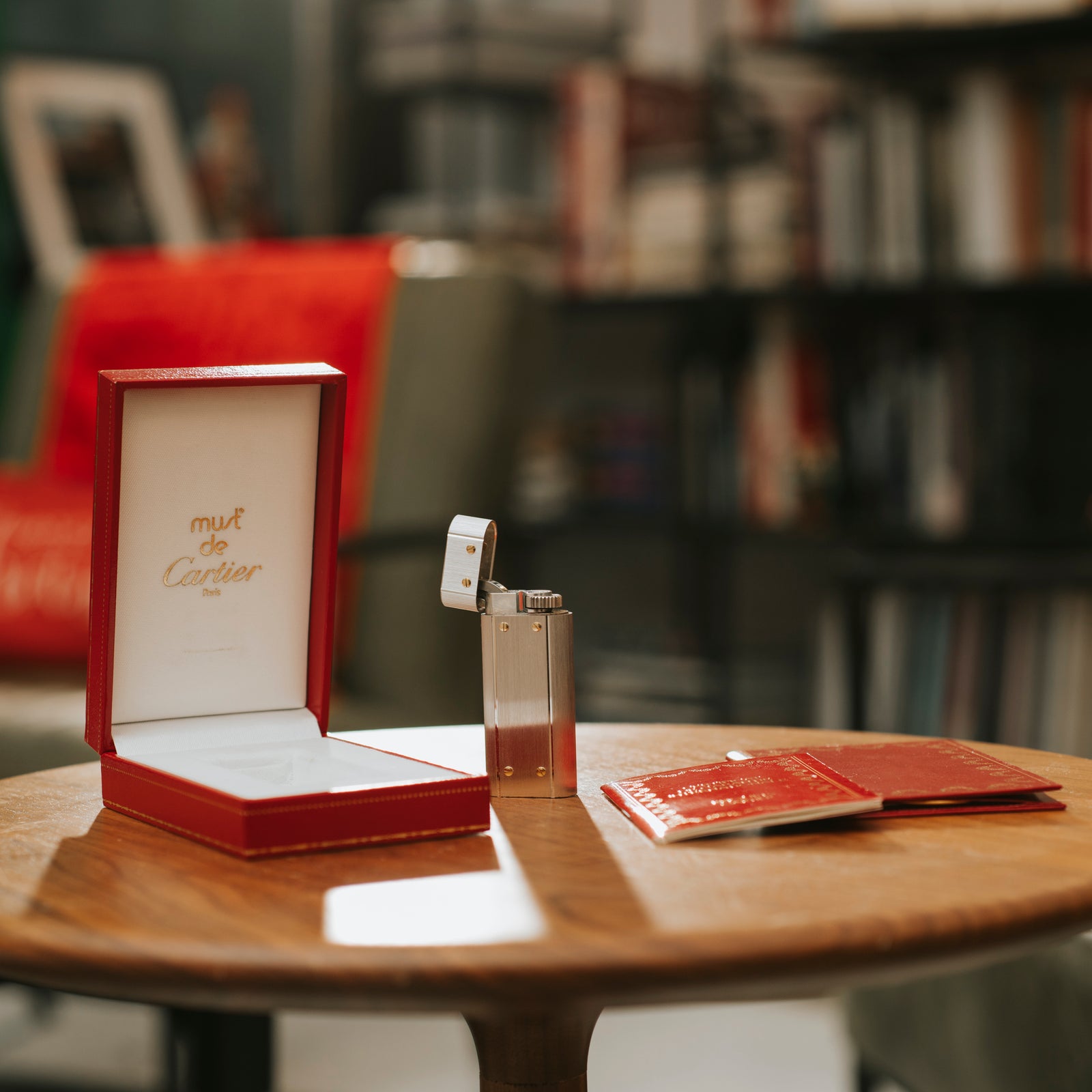 Cartier Must de Cartier Santos Lighter - Full Set