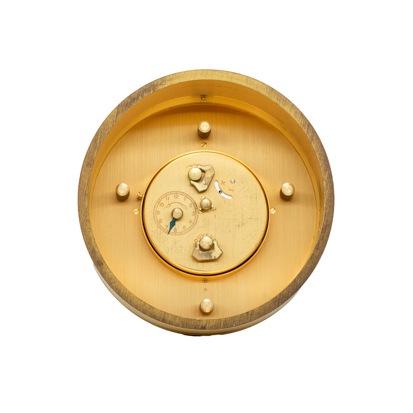 Philip Watch Co. 8-Day Triple-Calendar Desk Clock