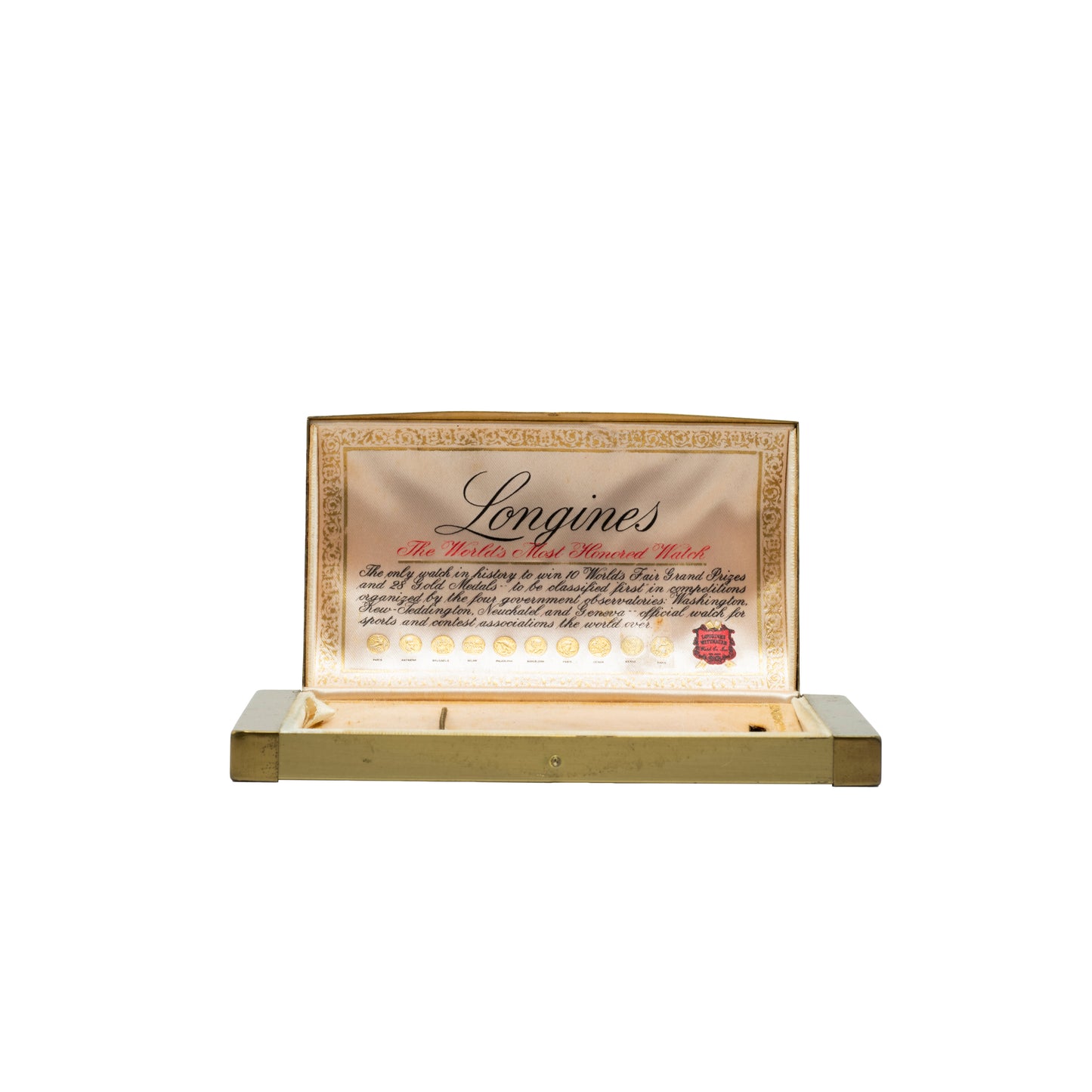 Longines Watch Box Large - 1950s