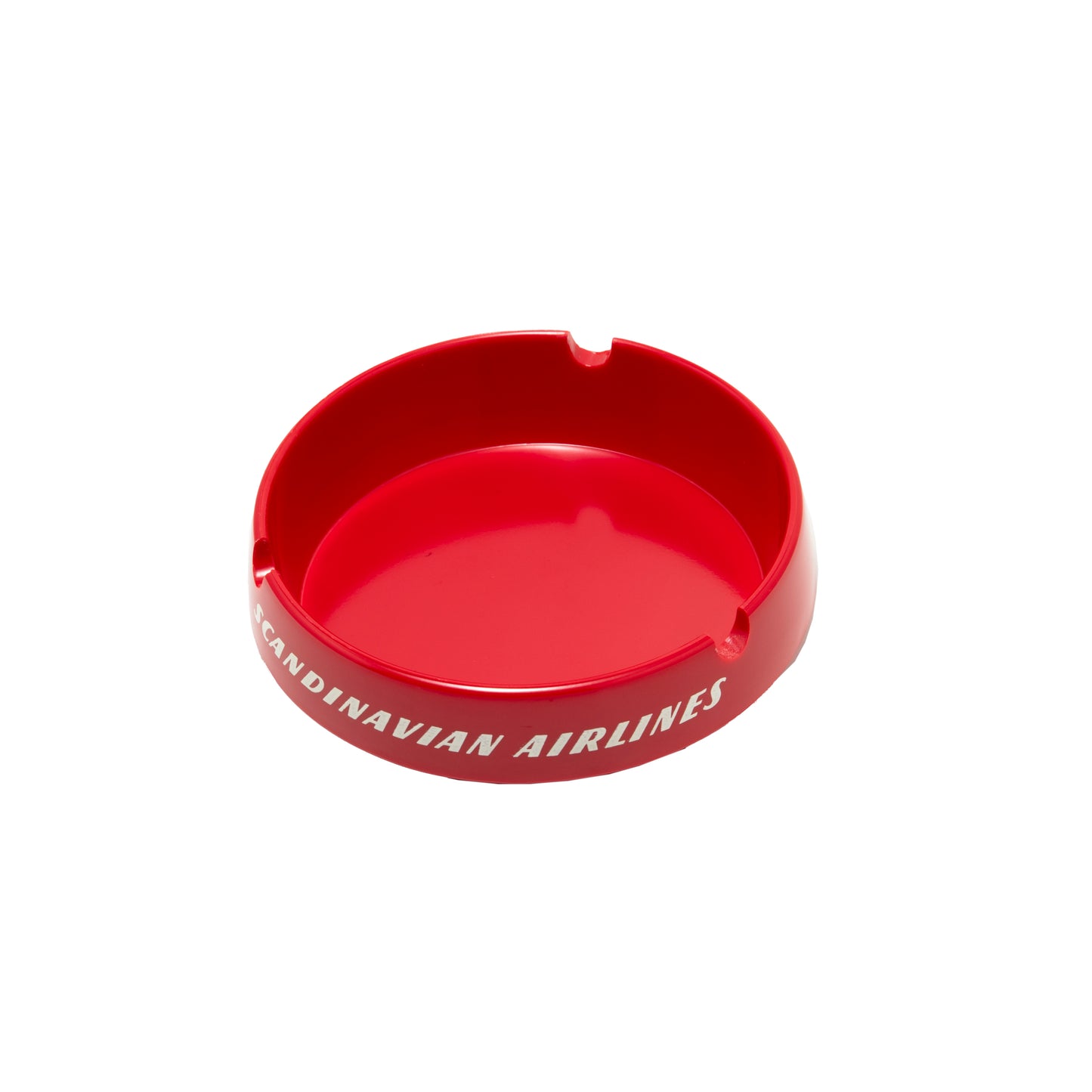 Scandanavian Airlines Ashtray - Red Melamine