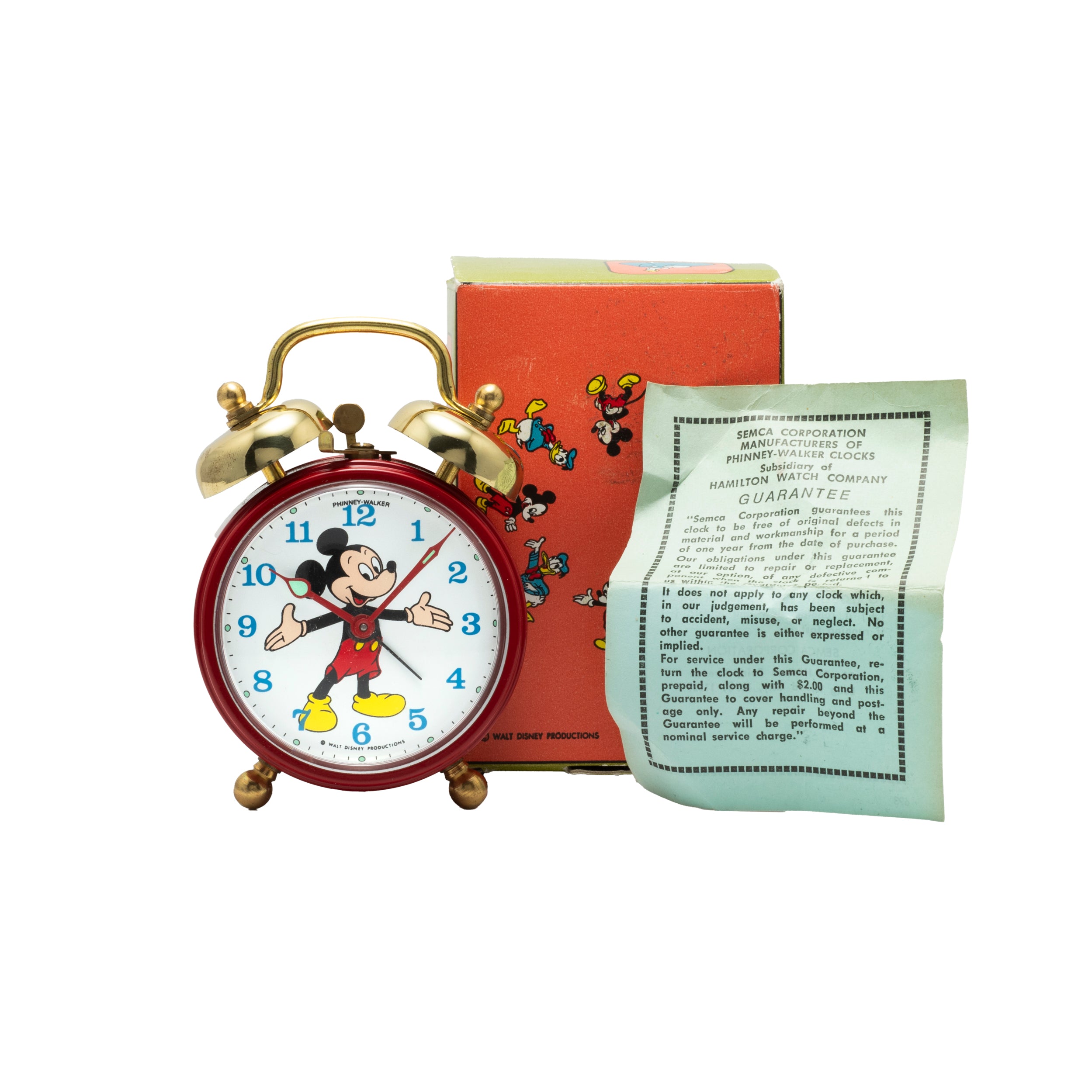 Phinney-Walker 'Mickey Mouse' Alarm Clock – Analog:Shift